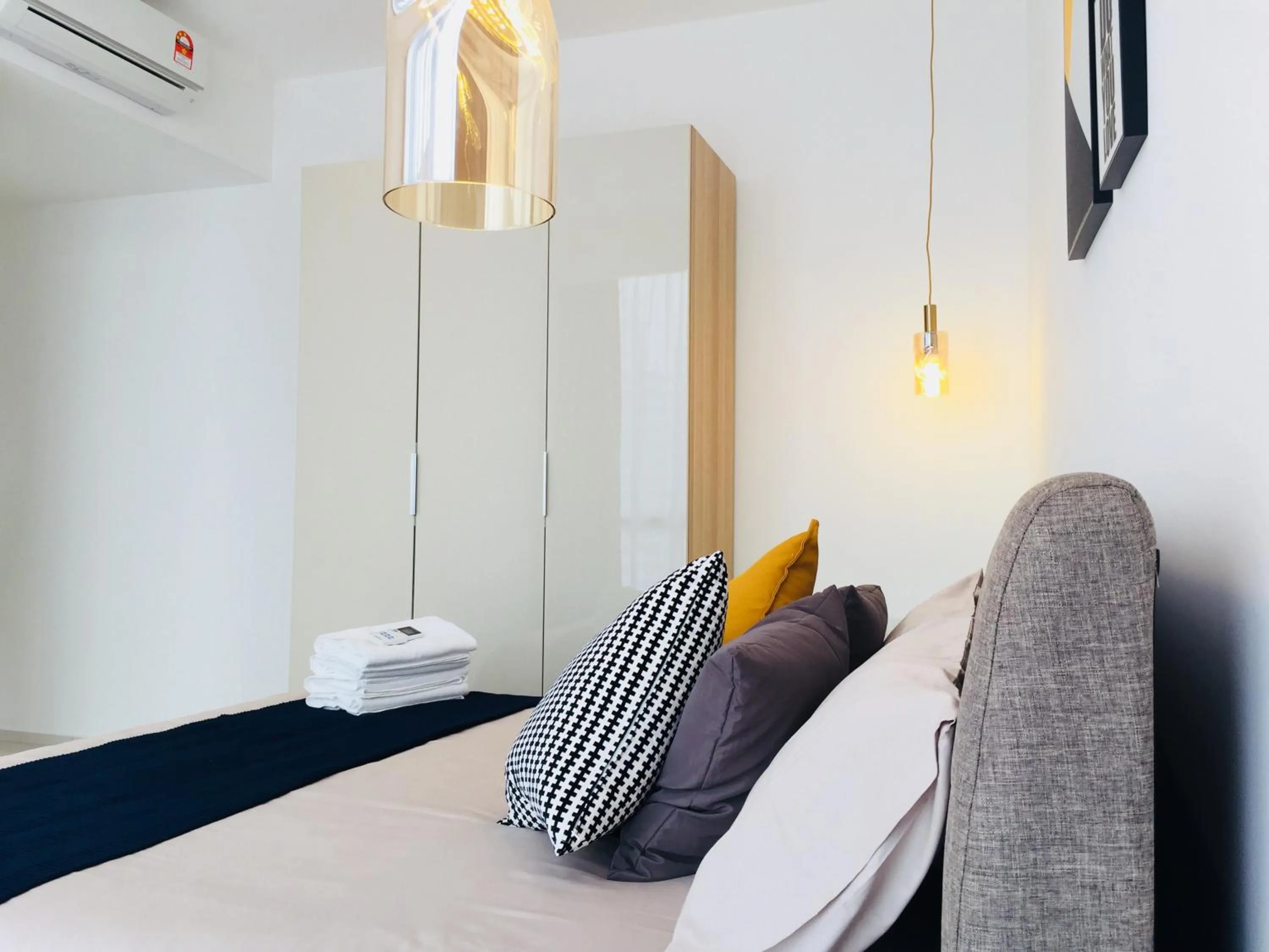 Bed in Robertson Suites Kuala Lumpur