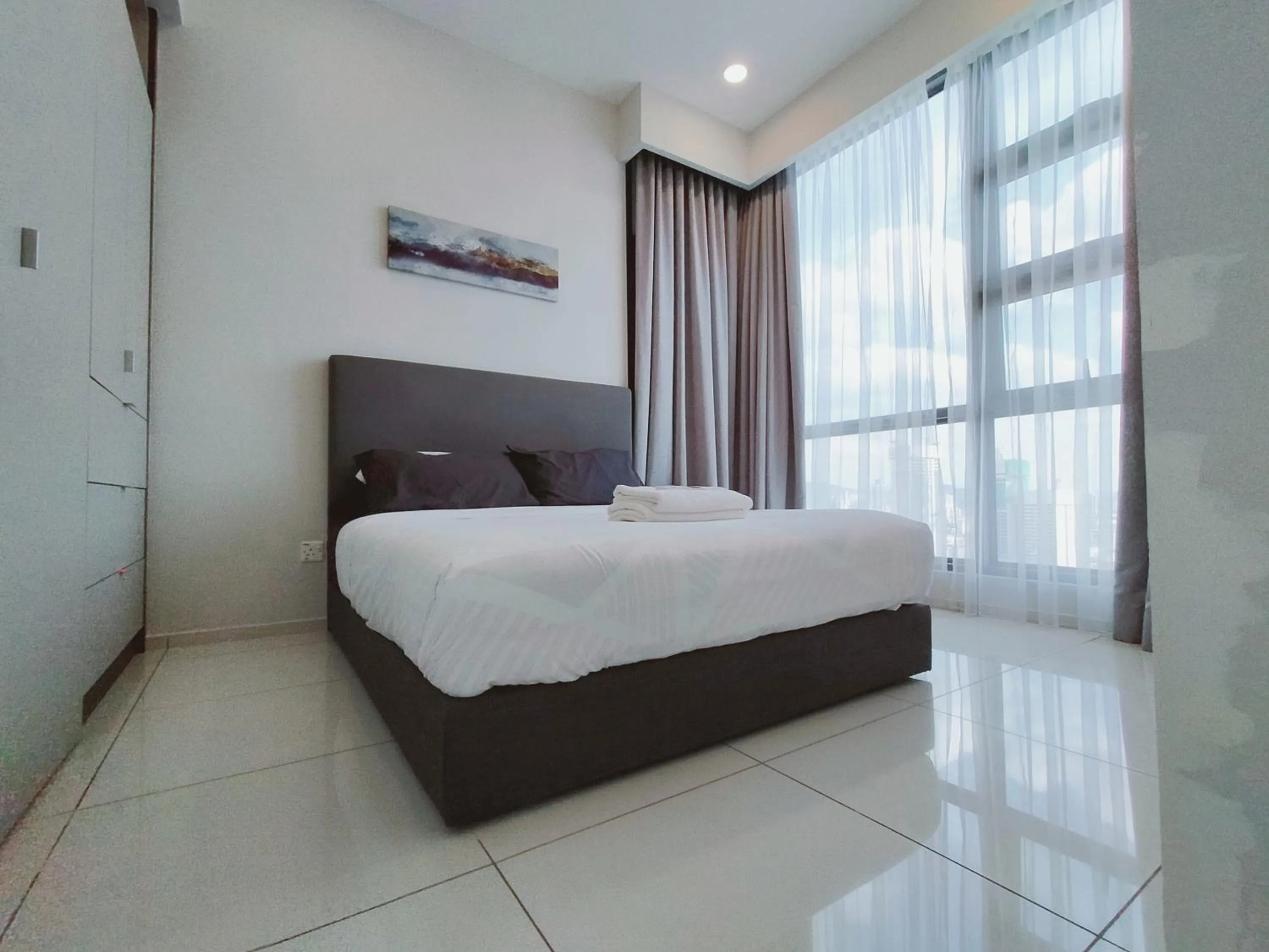 Bed in Robertson Suites Kuala Lumpur