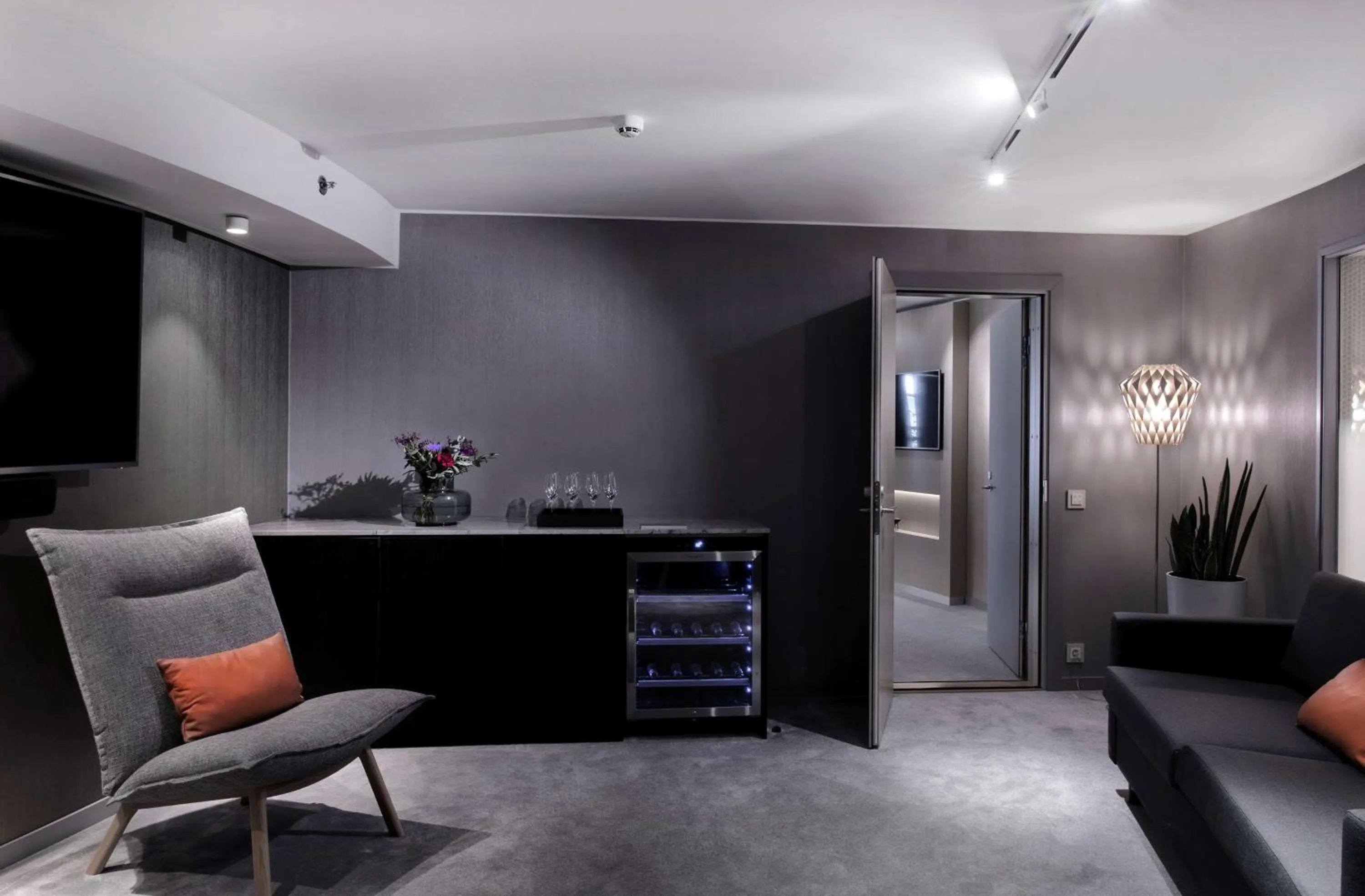 Seating area in Radisson Blu Royal Hotel, Helsinki