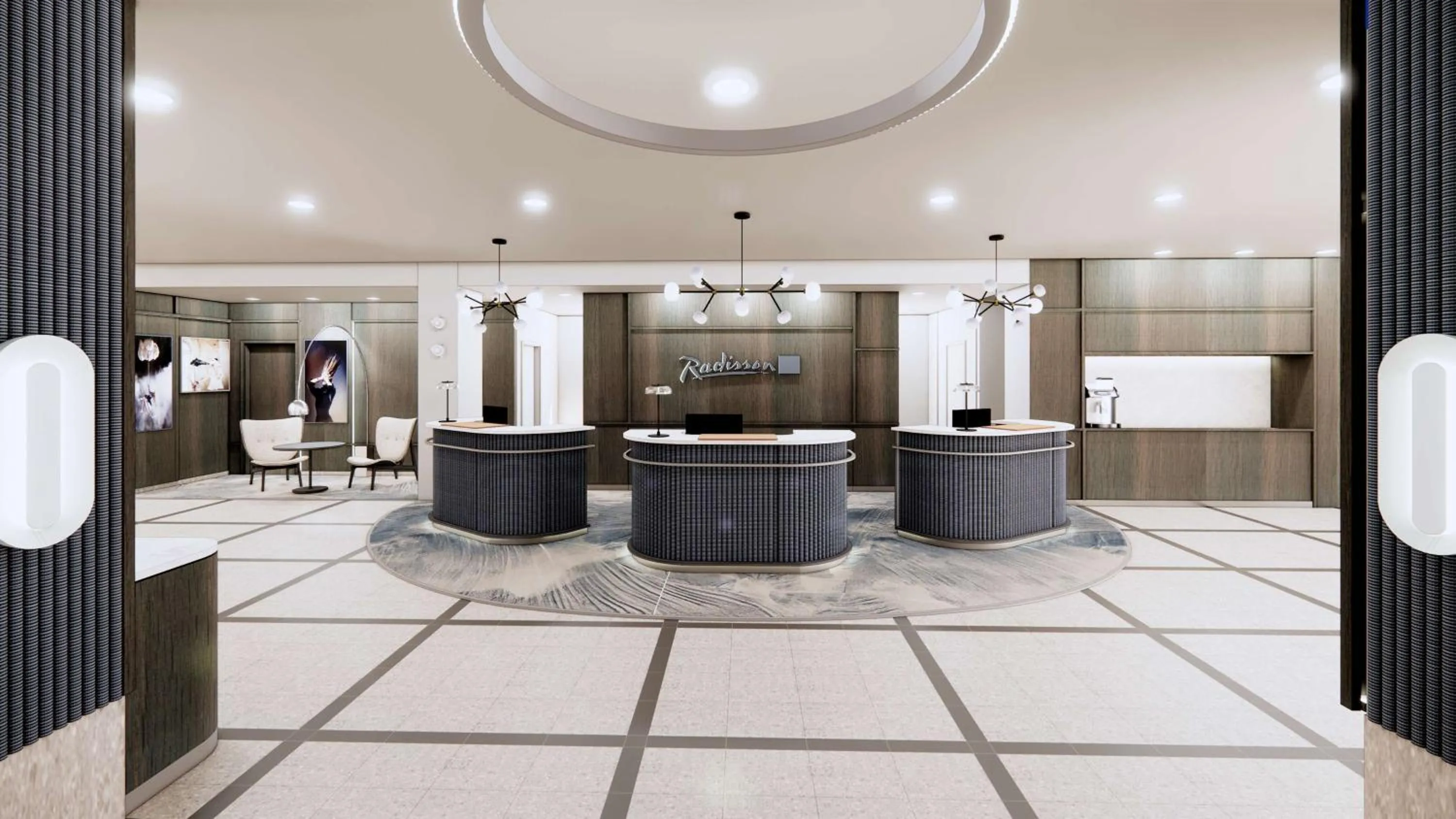 Lobby or reception in Radisson Blu Royal Hotel, Helsinki