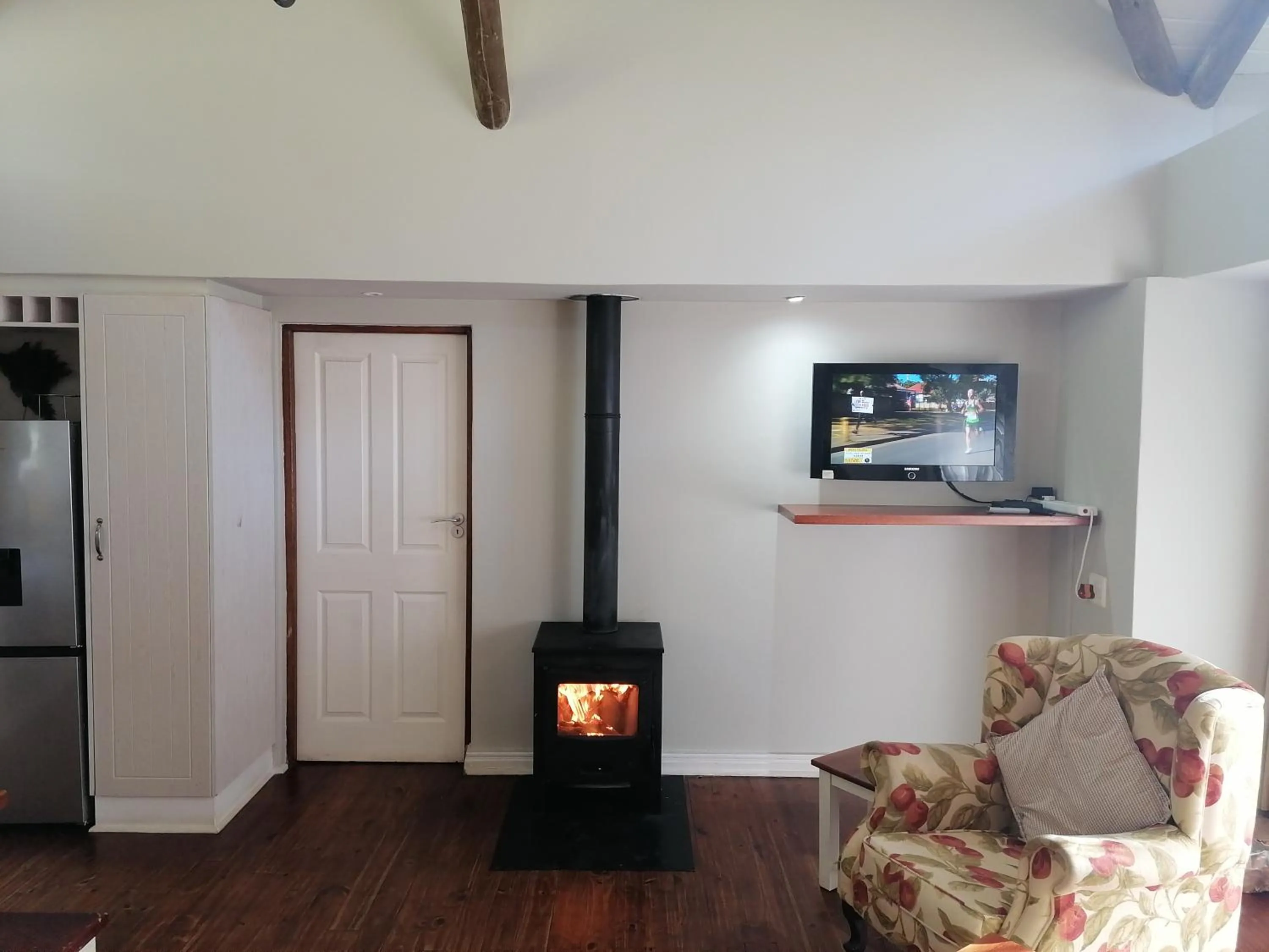 fireplace in Hogsback Arminel Hotel