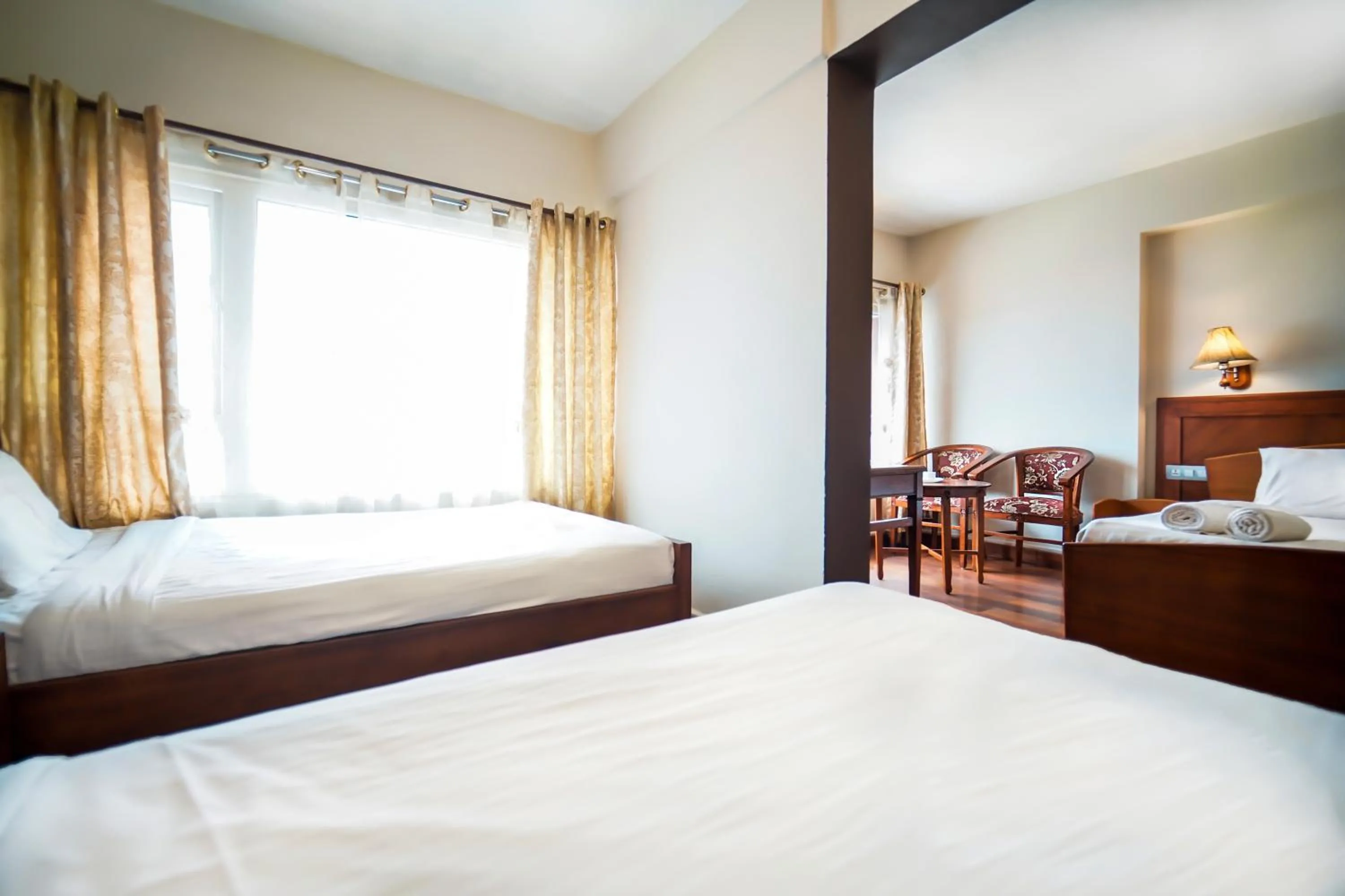 Bed in Hotel Jc Grand