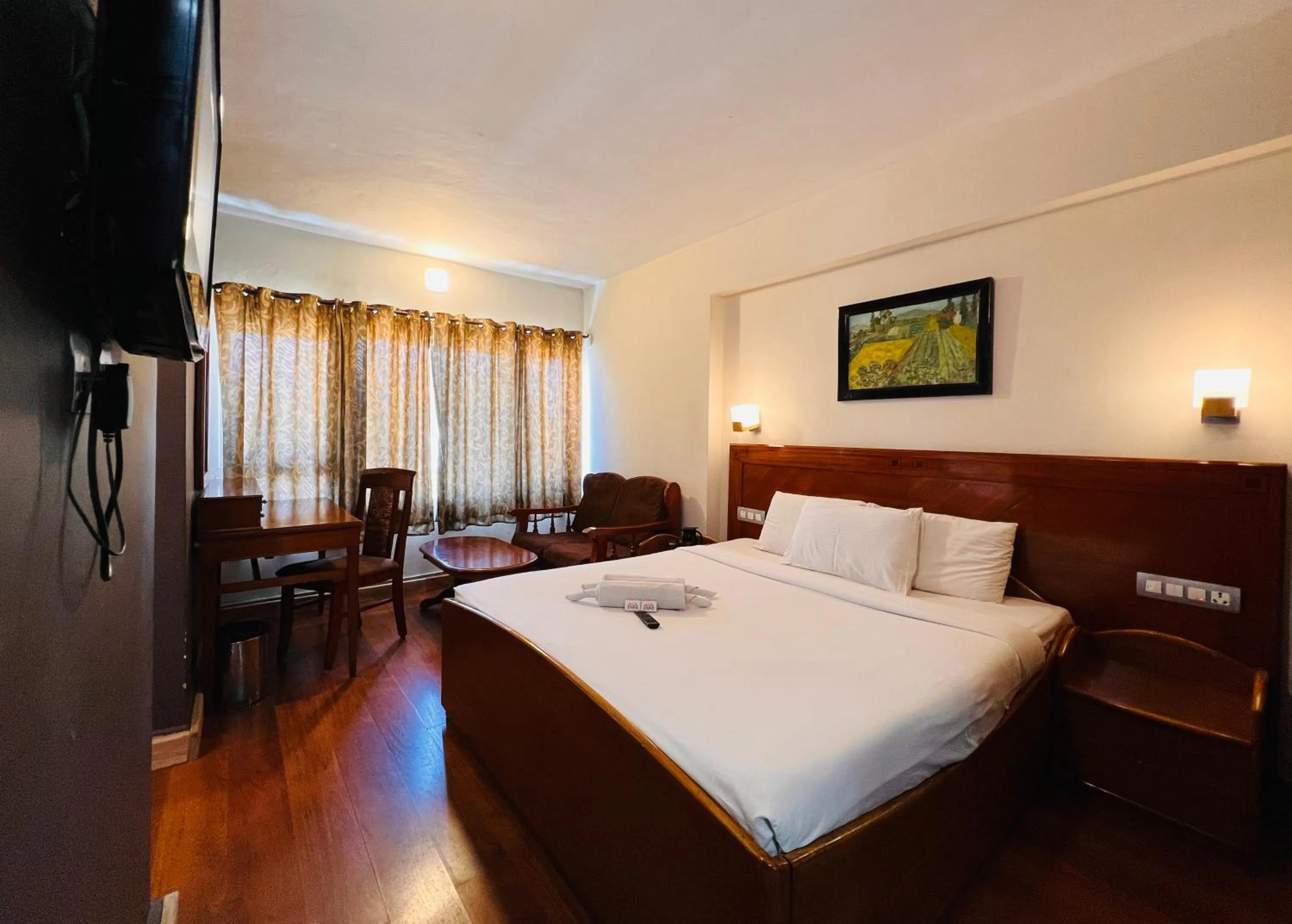 Property building, Bed in Hotel Jc Grand