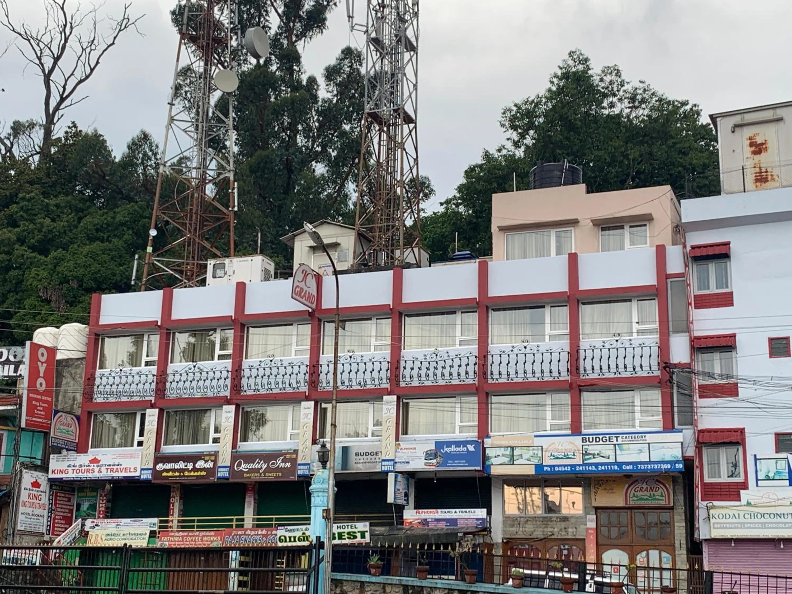 Property building in Hotel Jc Grand