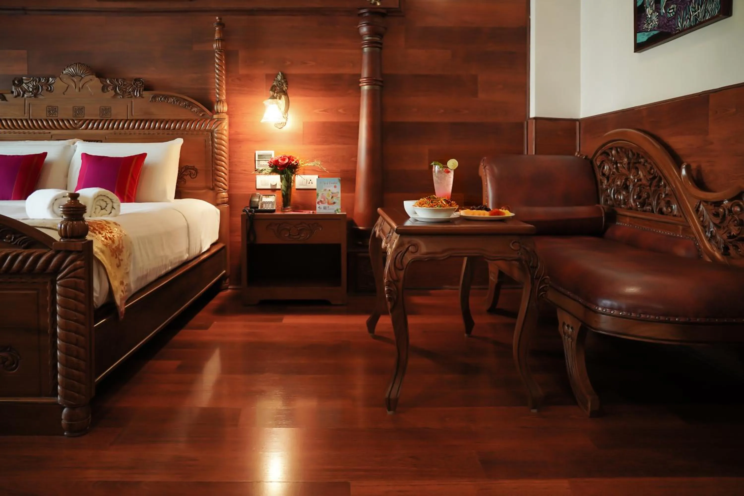 Bed in JC Residency Madurai