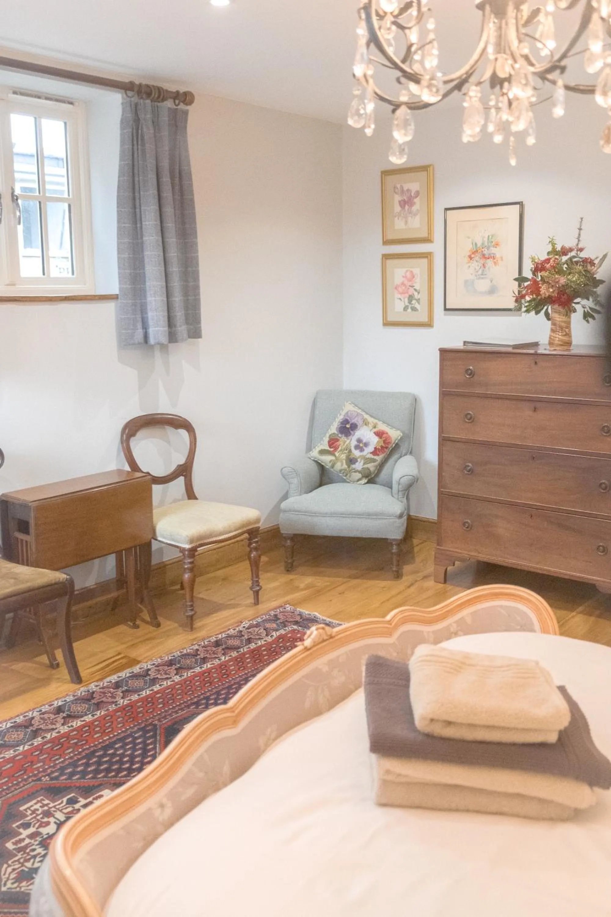 Bed in The Rear of the Plough,Everdon.