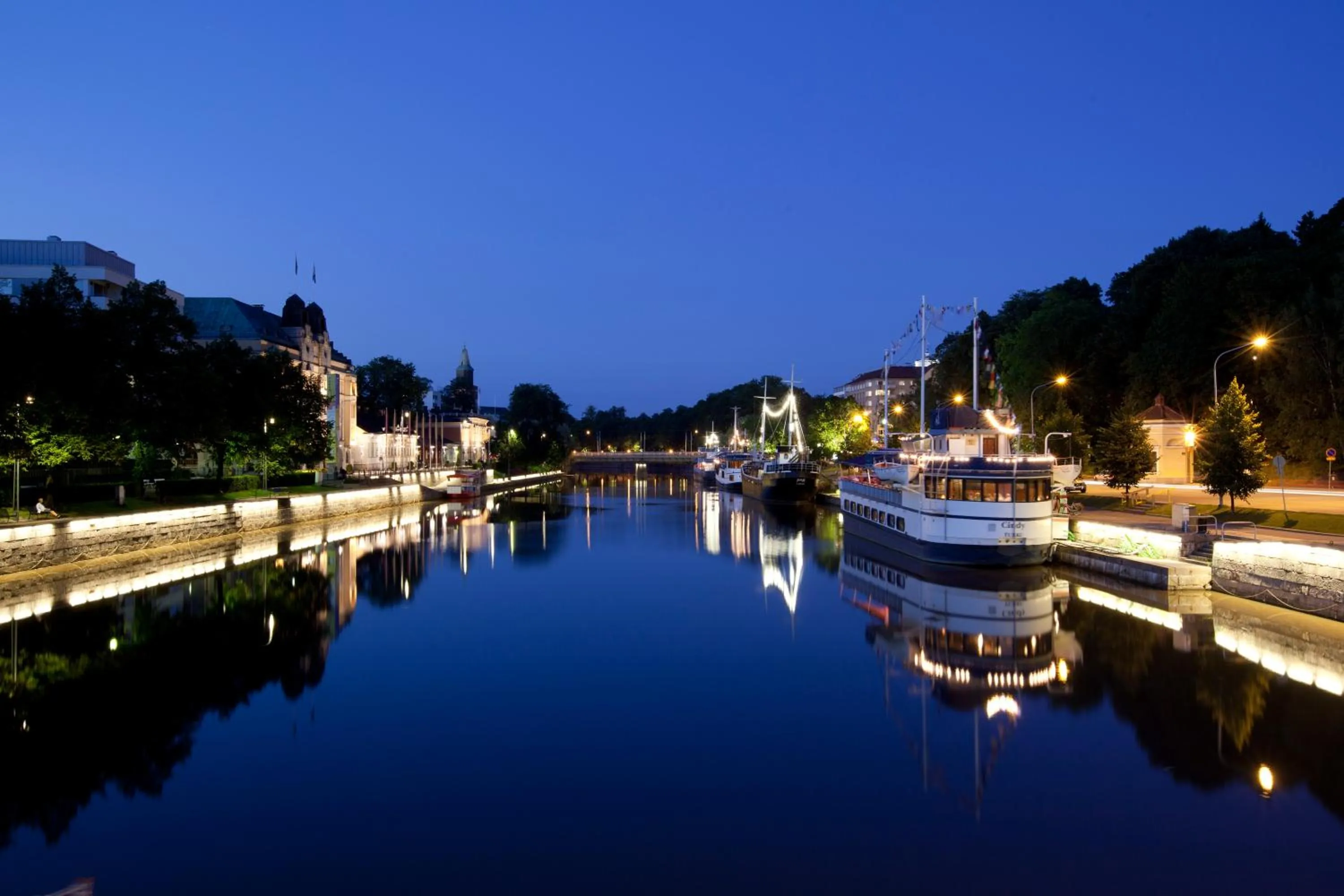 River view in Radisson Blu Marina Palace Hotel, Turku