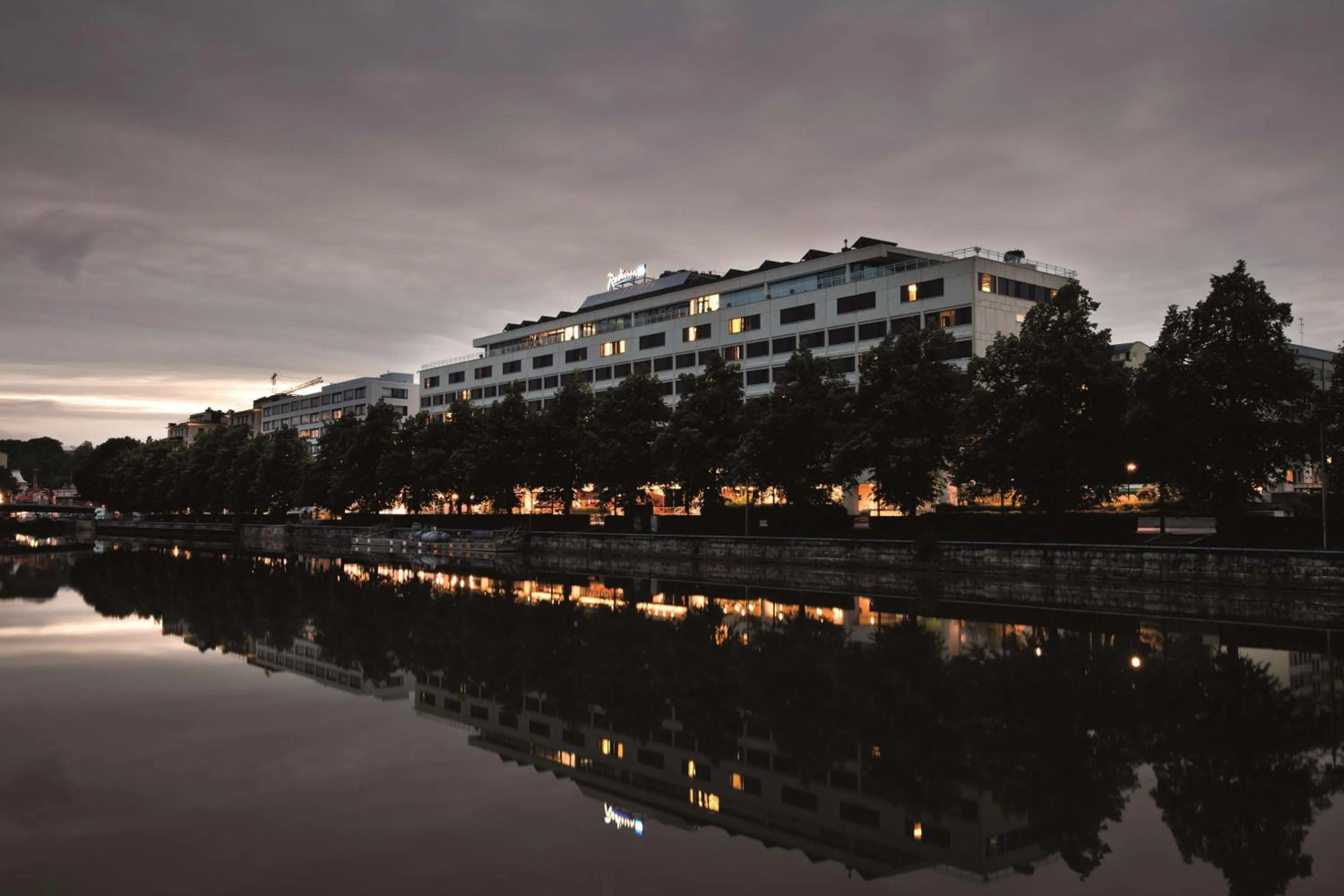 Property building in Radisson Blu Marina Palace Hotel, Turku