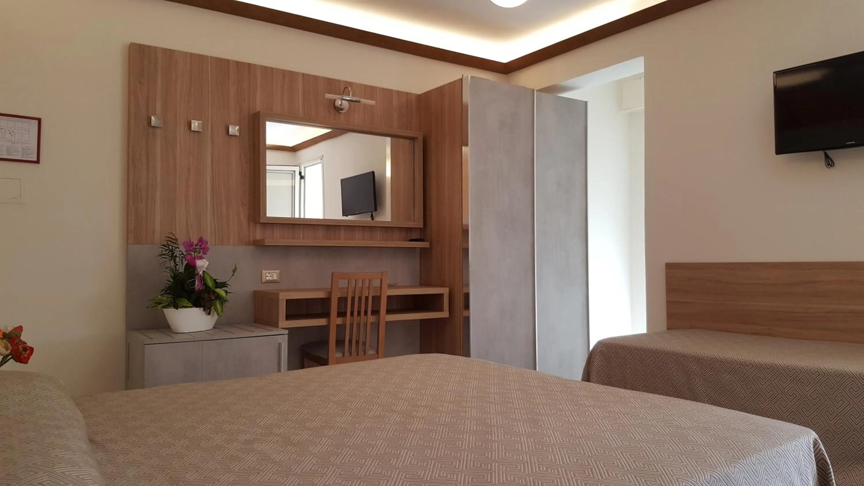 Bedroom, Bed in Hotel Ambra