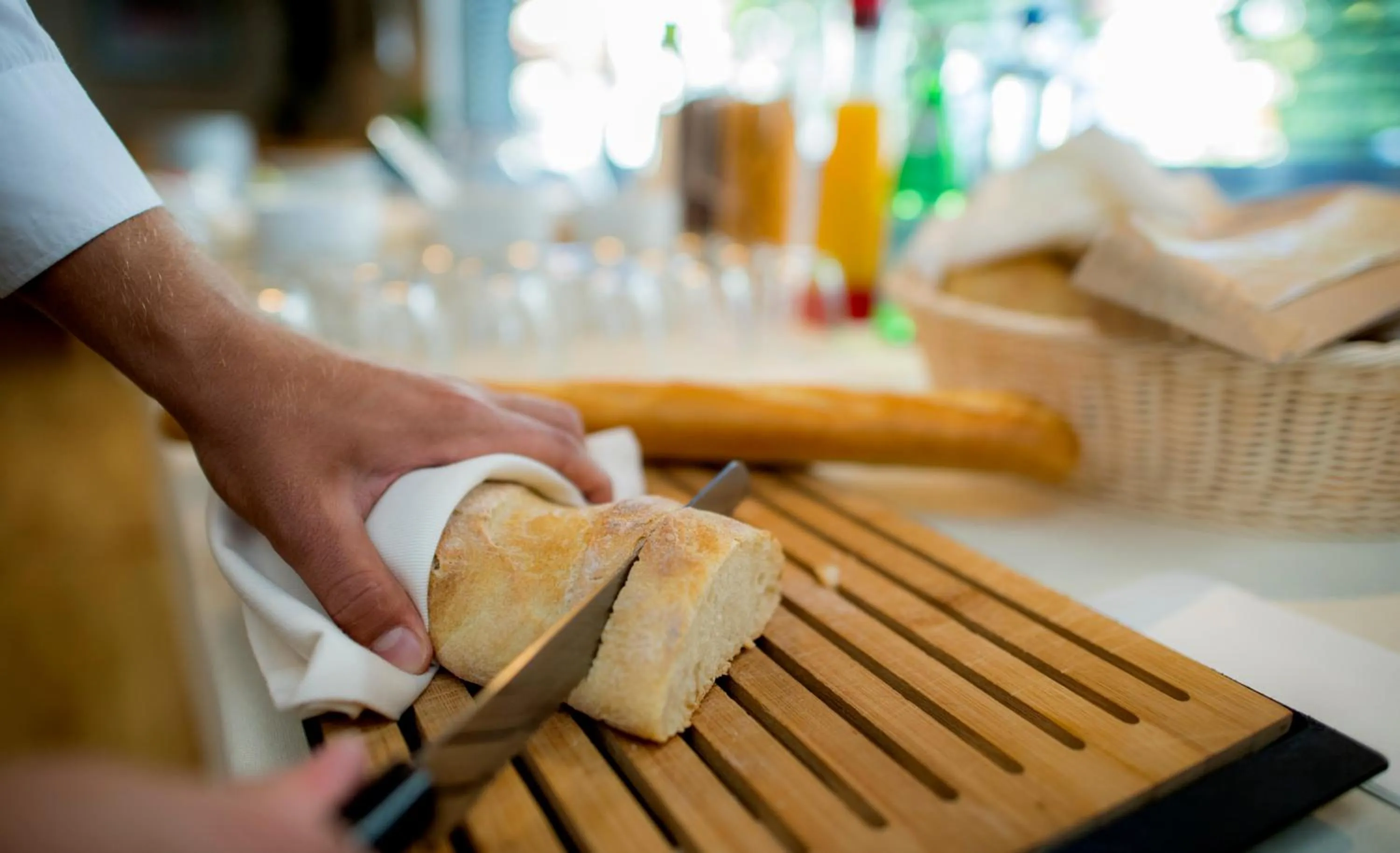 Food close-up in City Inn