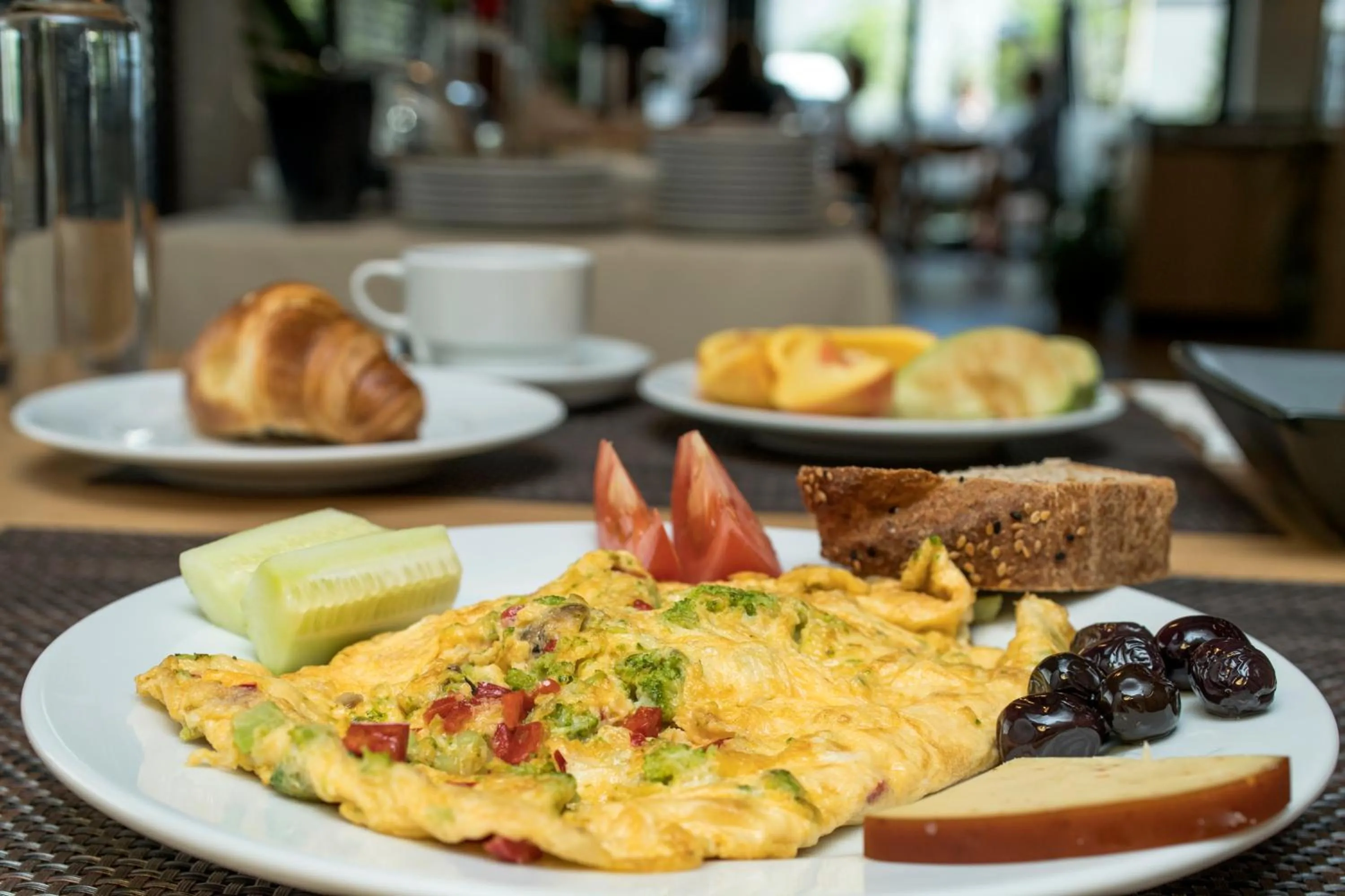 Food close-up in City Inn