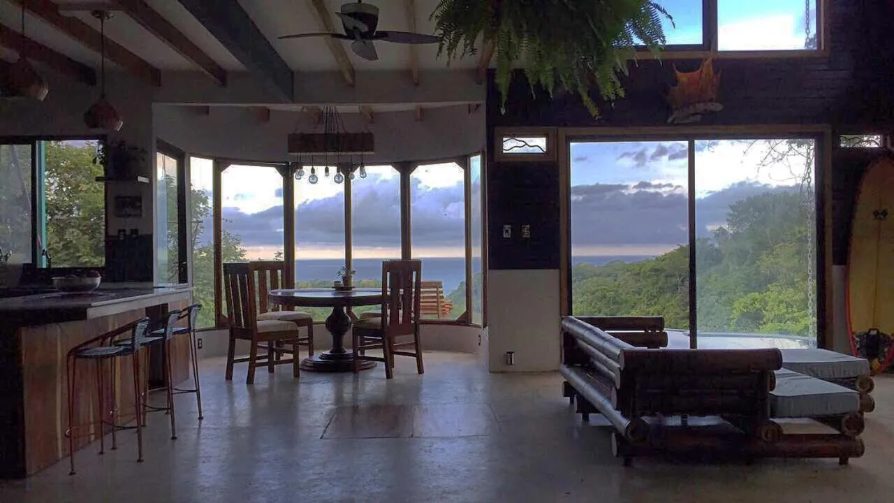 Private Home in Montezuma with Ocean View