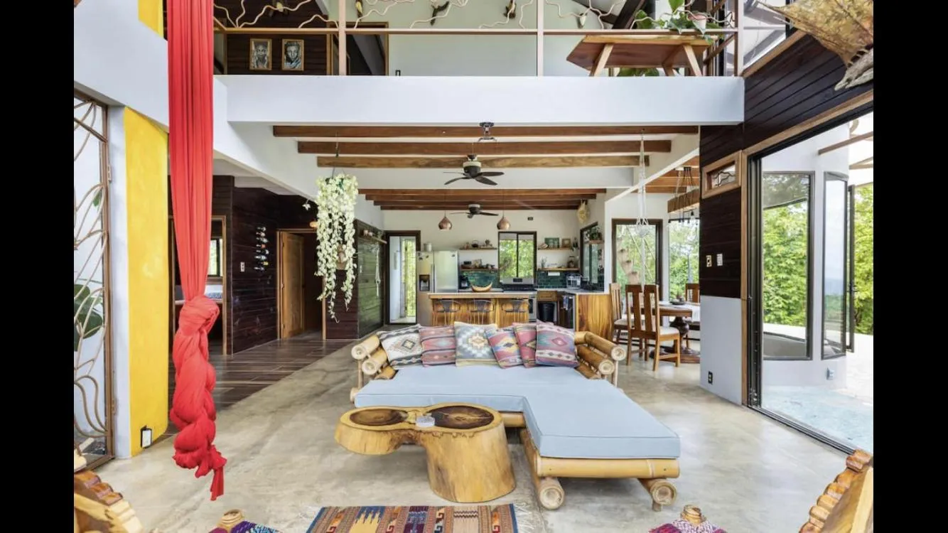 Private Home in Montezuma with Ocean View