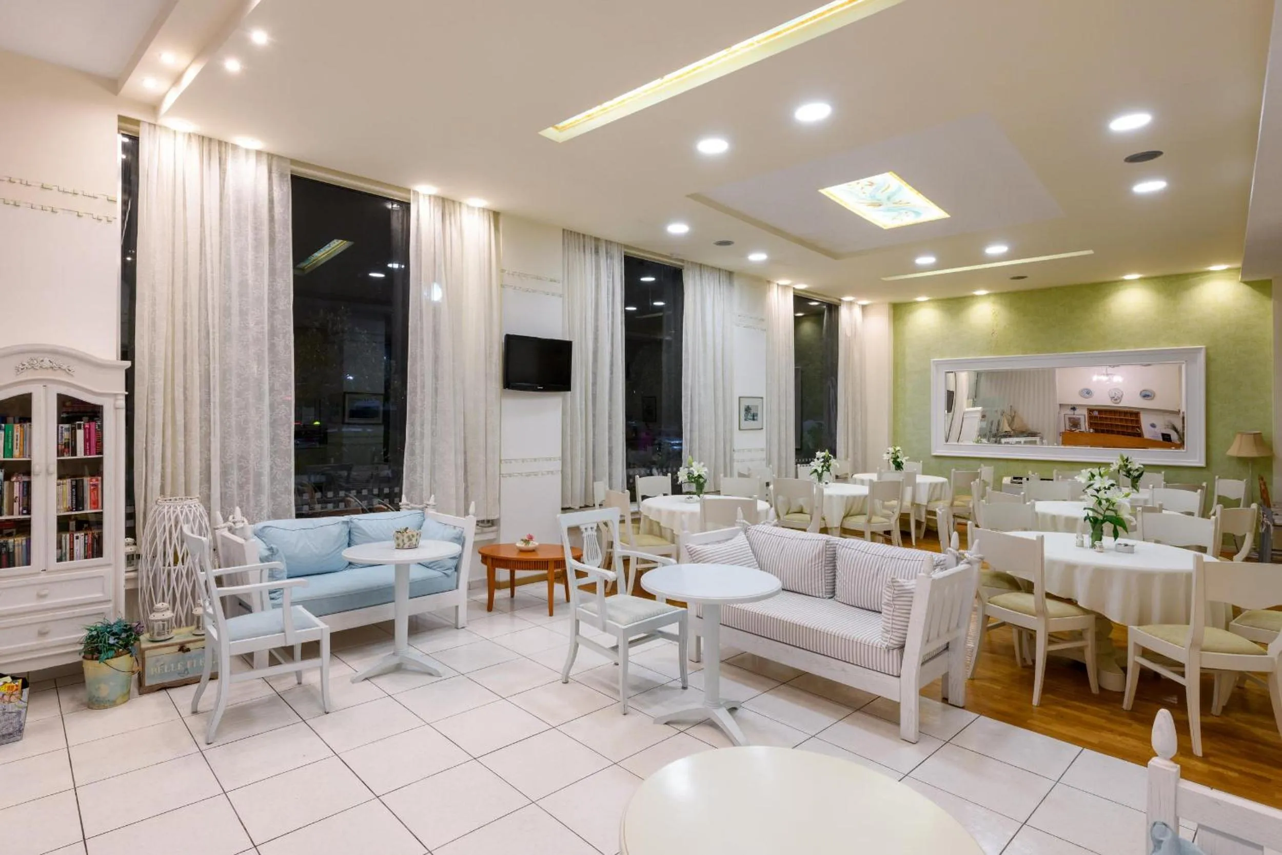 Lobby or reception in Hotel Timoleon