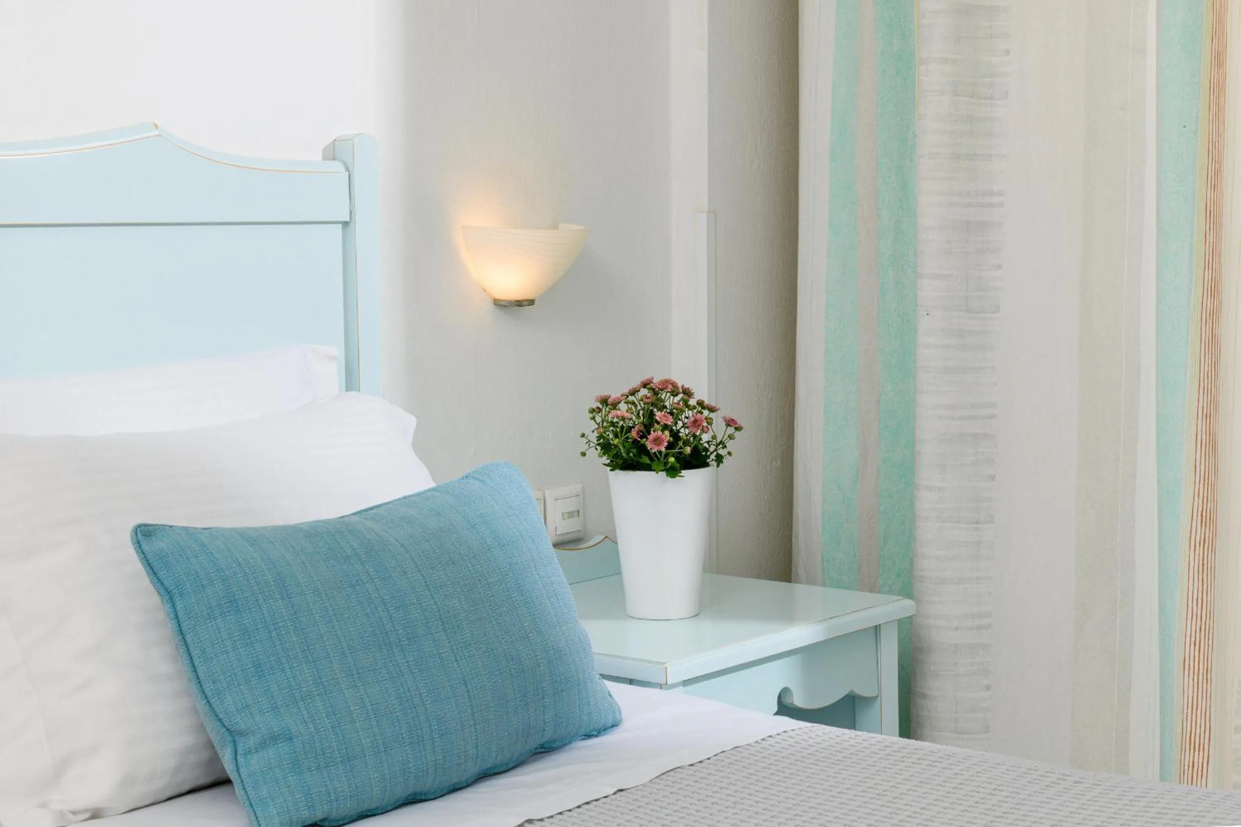 Bedroom, Bed in Hotel Timoleon