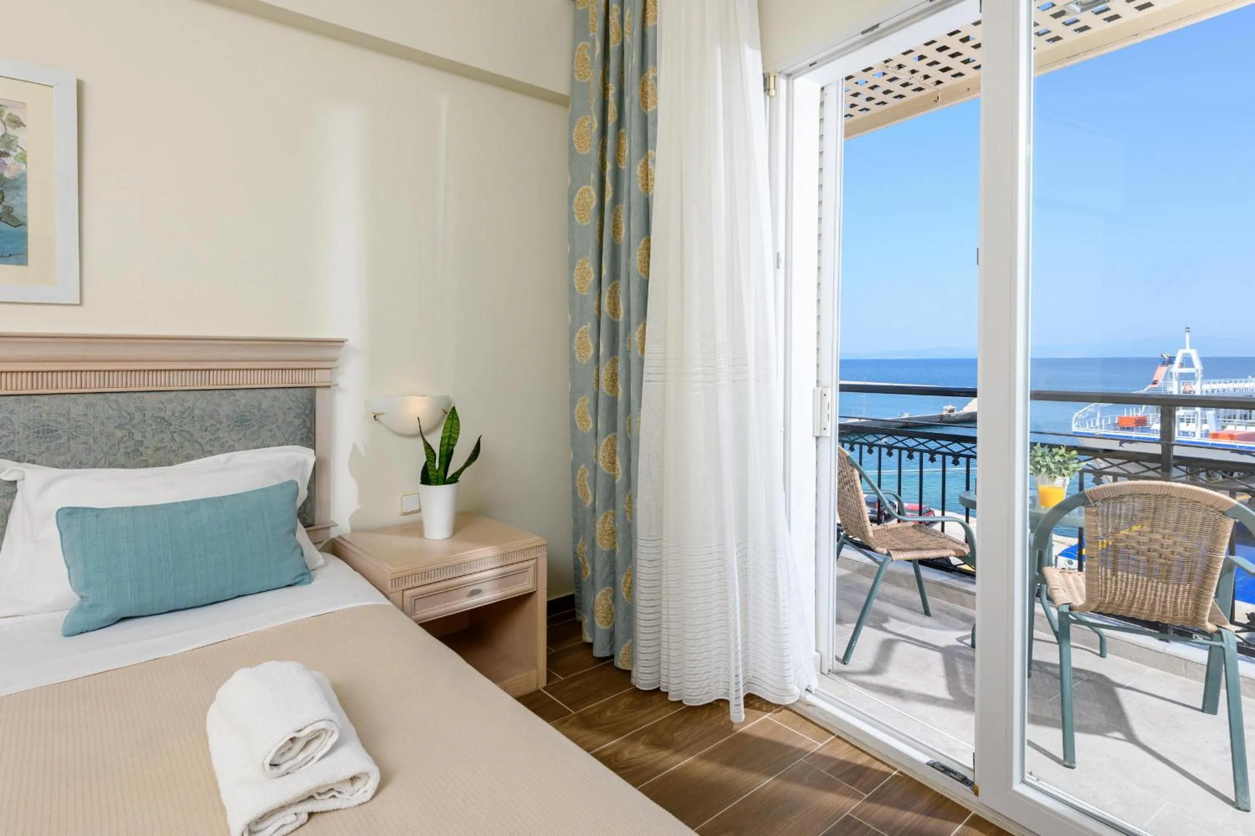 Sea view in Hotel Timoleon