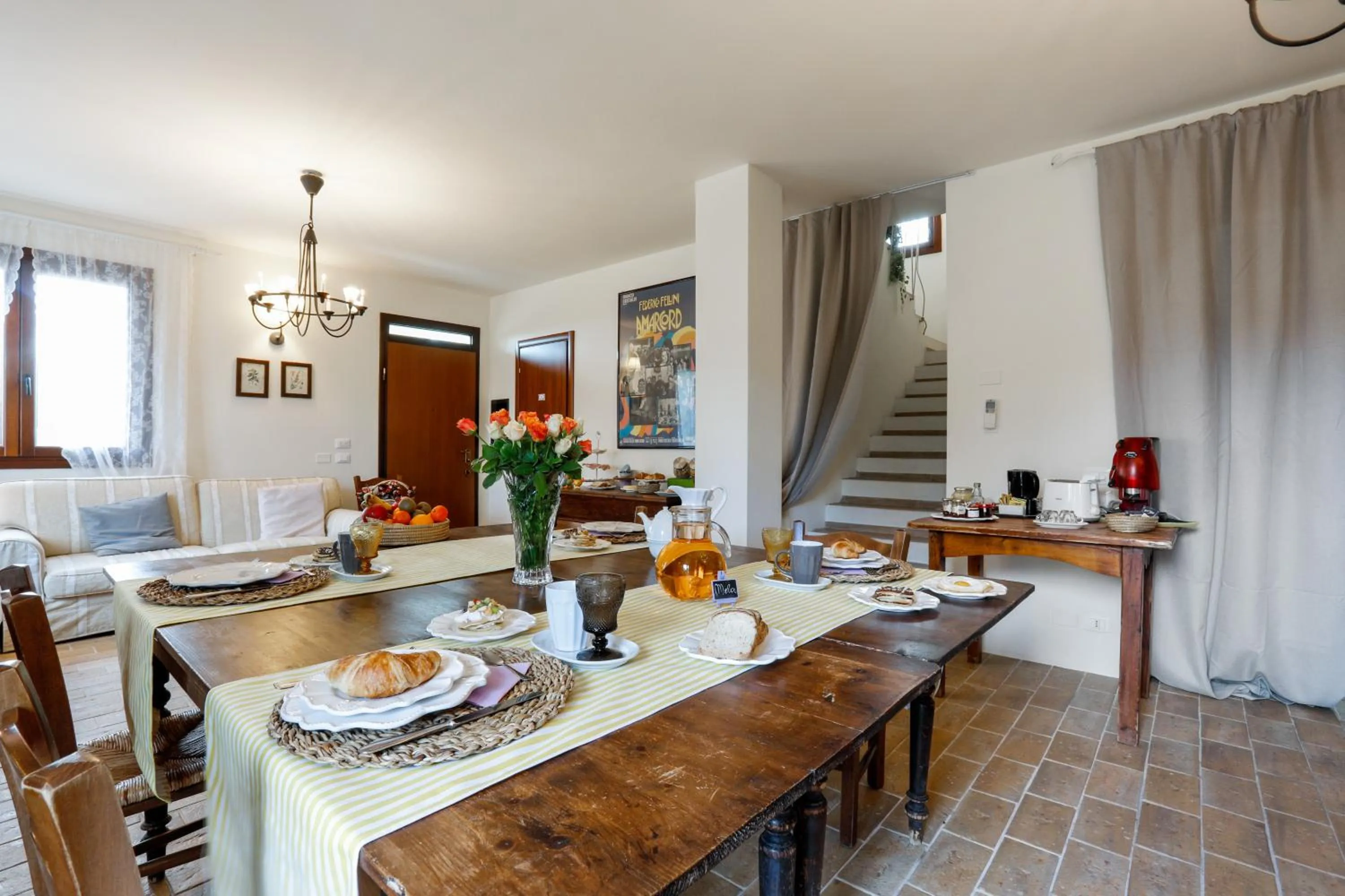 Food and drinks in Locanda della Lavanda