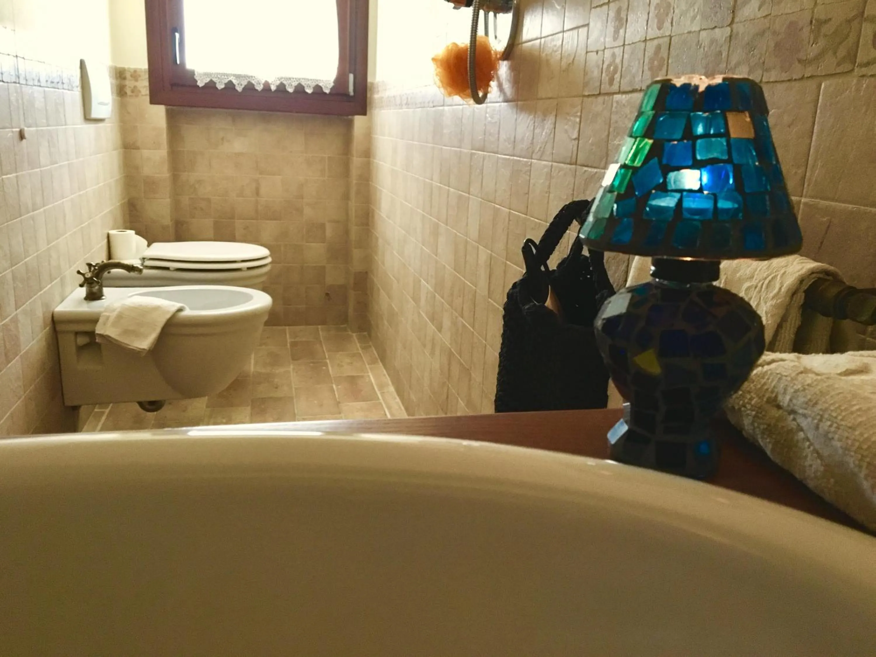 Toilet in Locanda della Lavanda