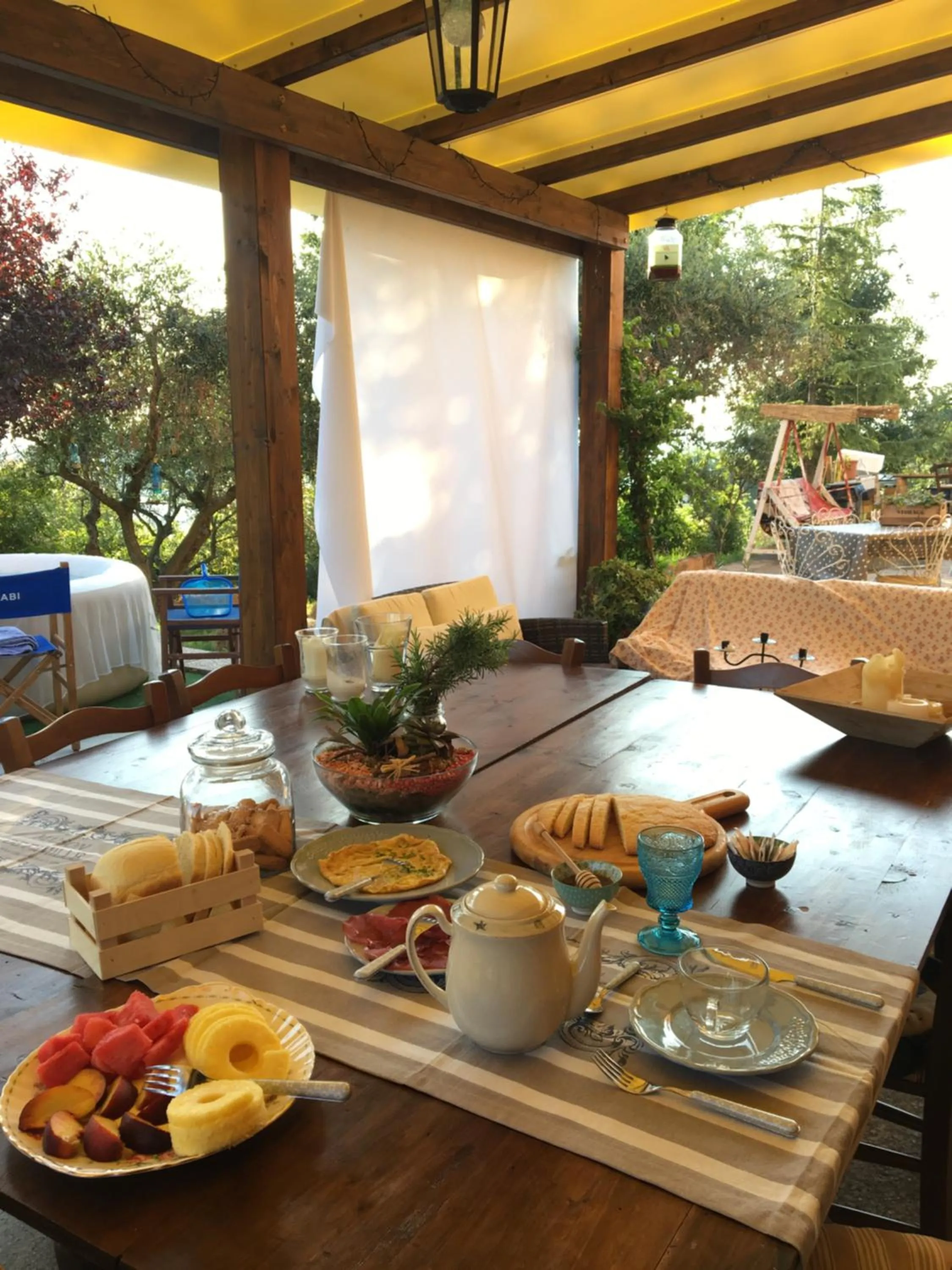 Balcony/Terrace in Locanda della Lavanda