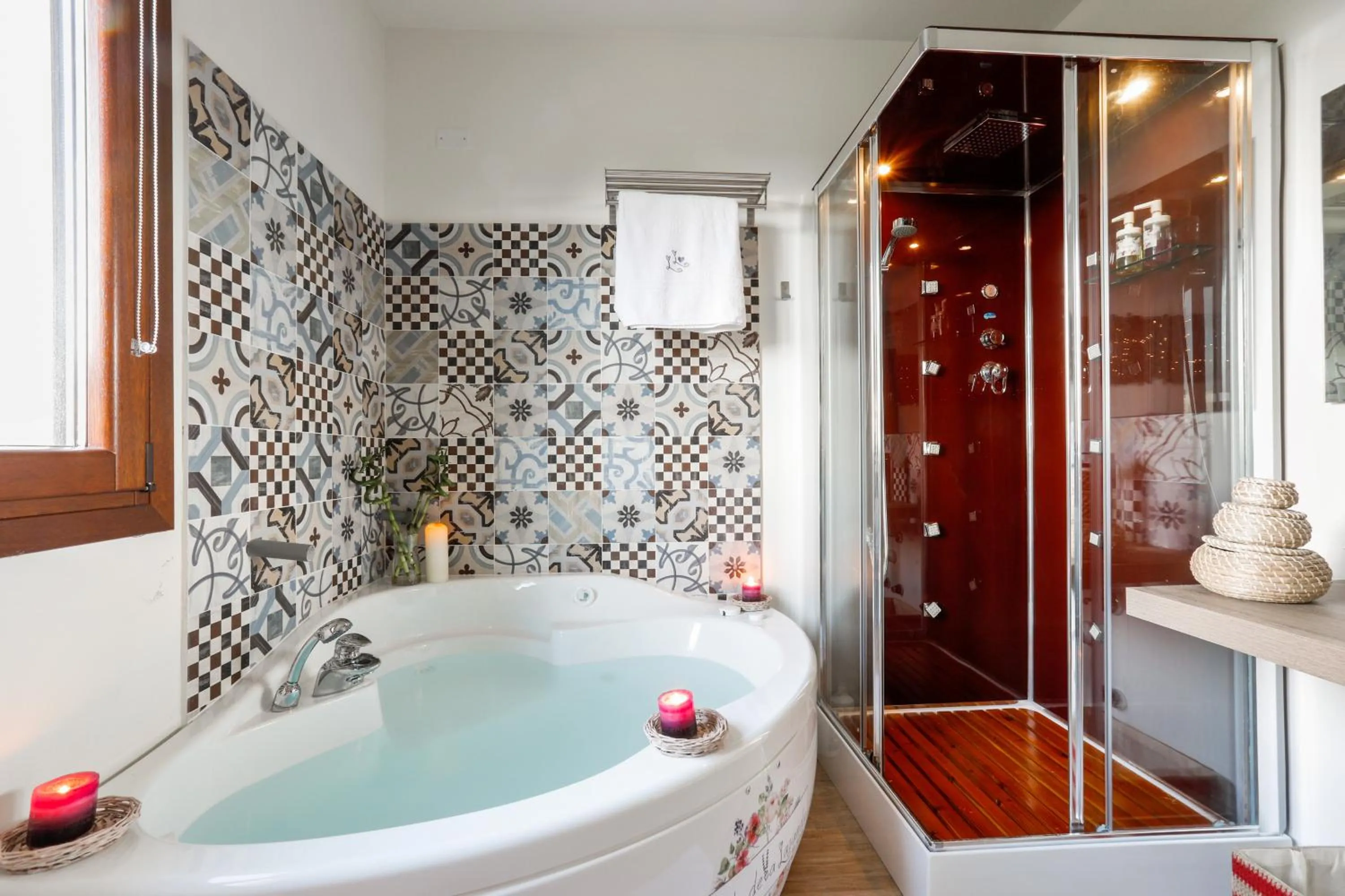 Bath in Locanda della Lavanda