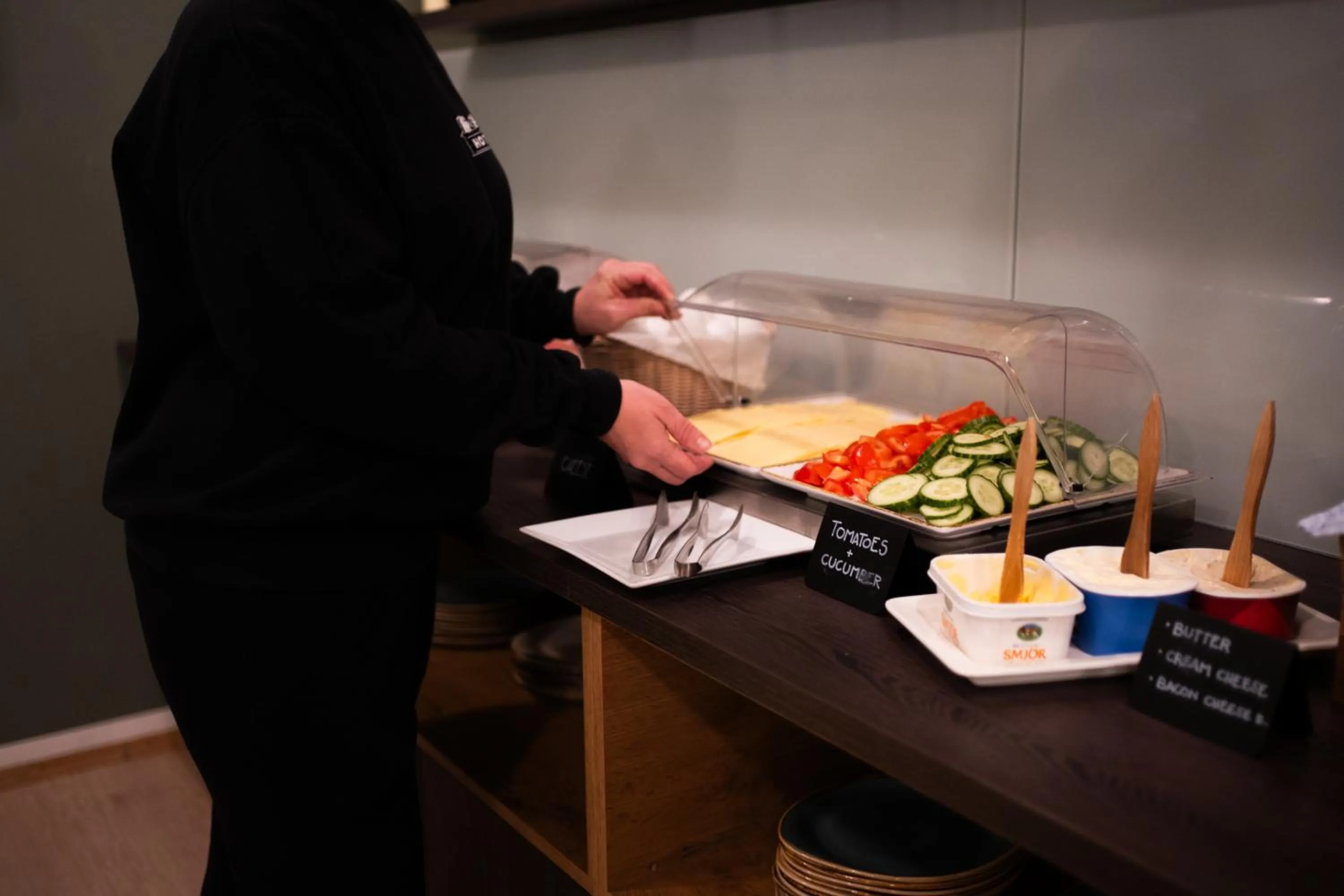 Food and drinks in Vik Tröll Hotel