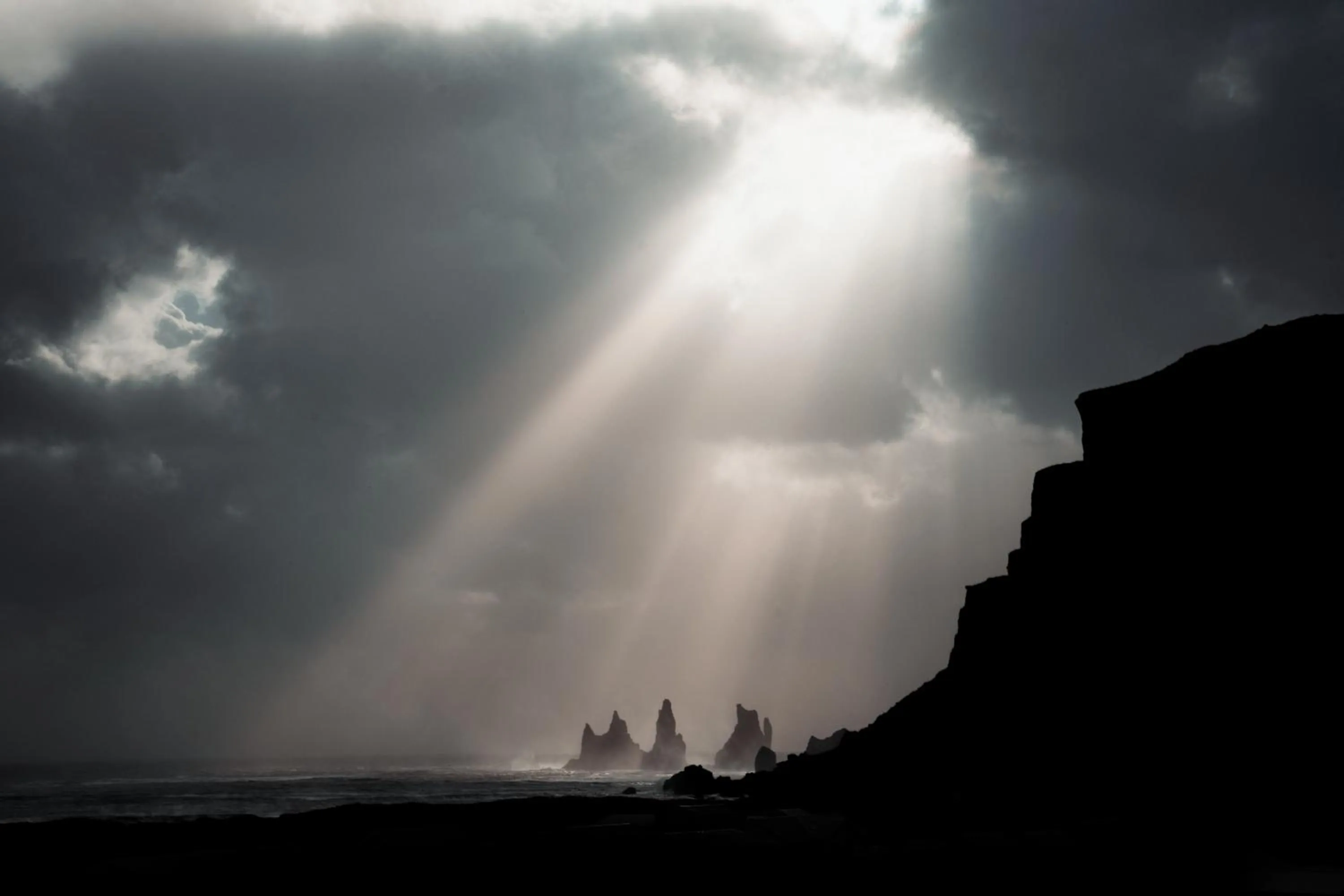 Natural landscape in Vik Tröll Hotel