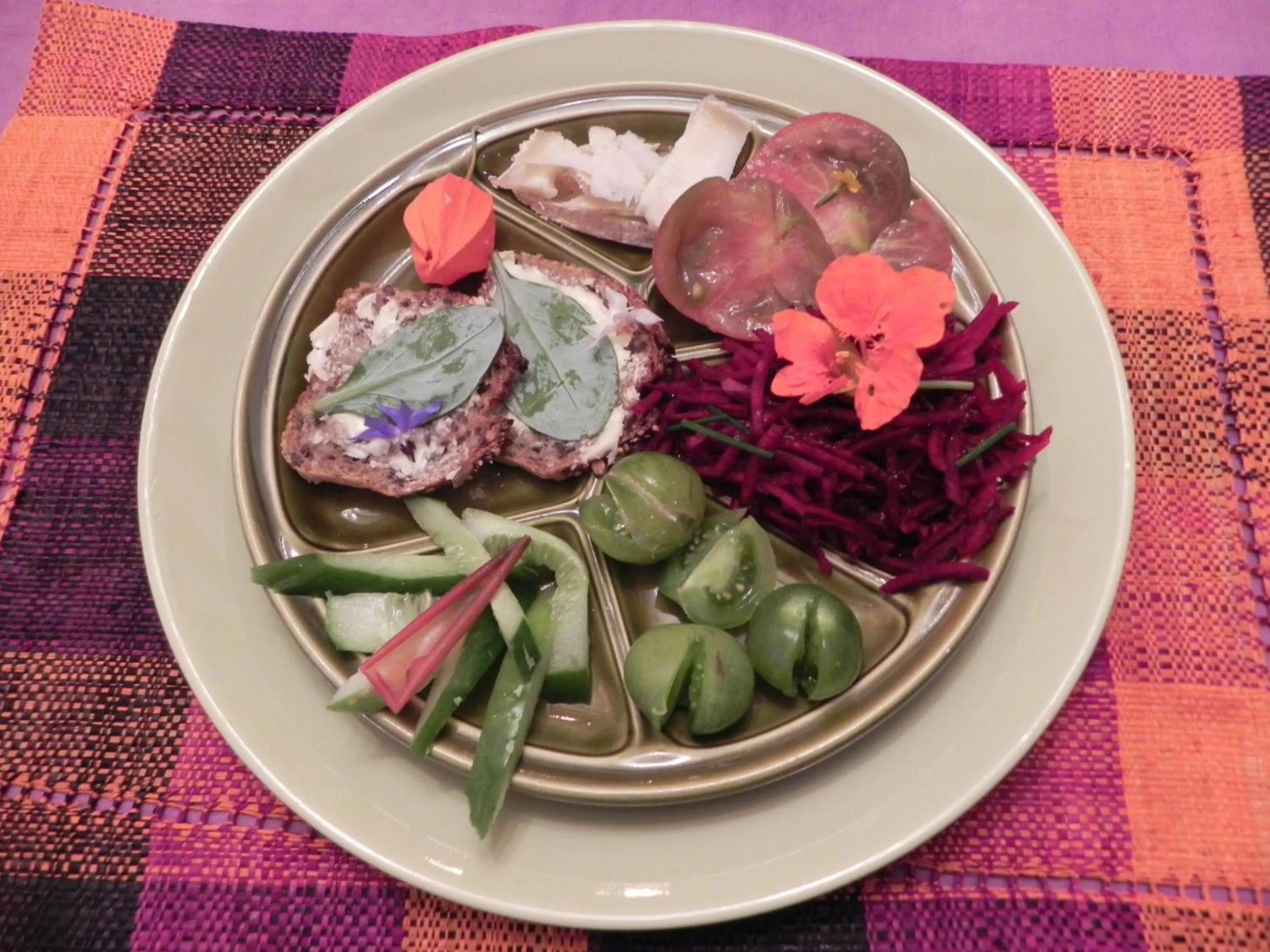 Dinner in Au Son du Jardin Poitevin