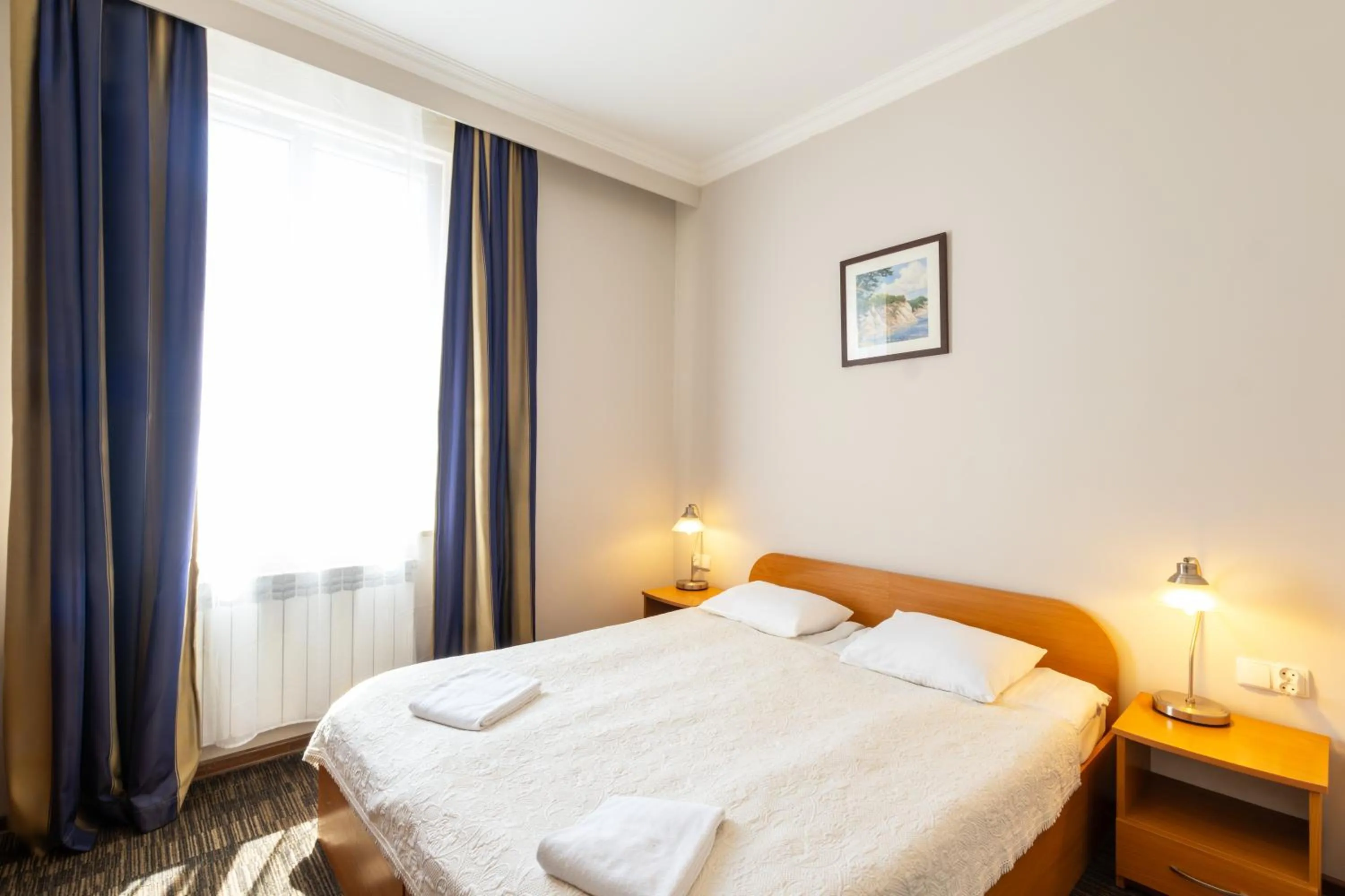 Bed in Noclegi Stadion Bed & Breakfast