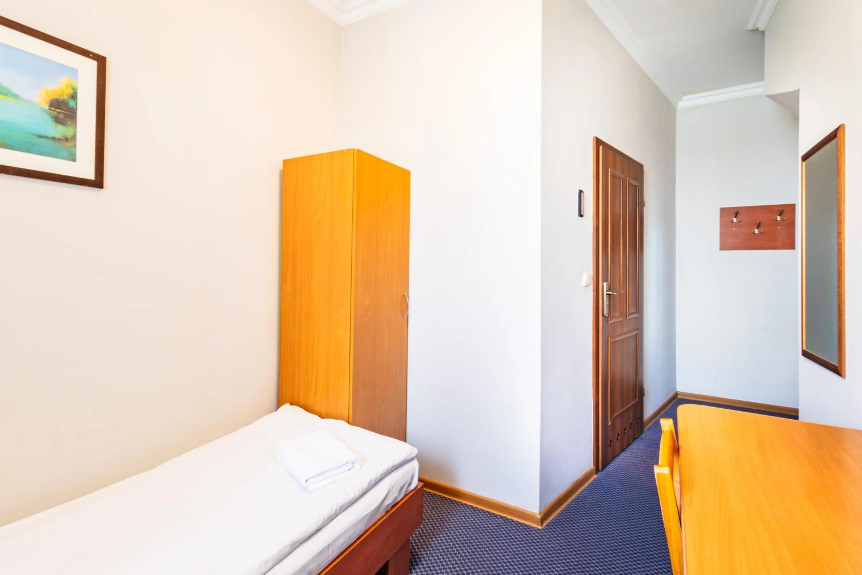 Bed in Noclegi Stadion Bed & Breakfast