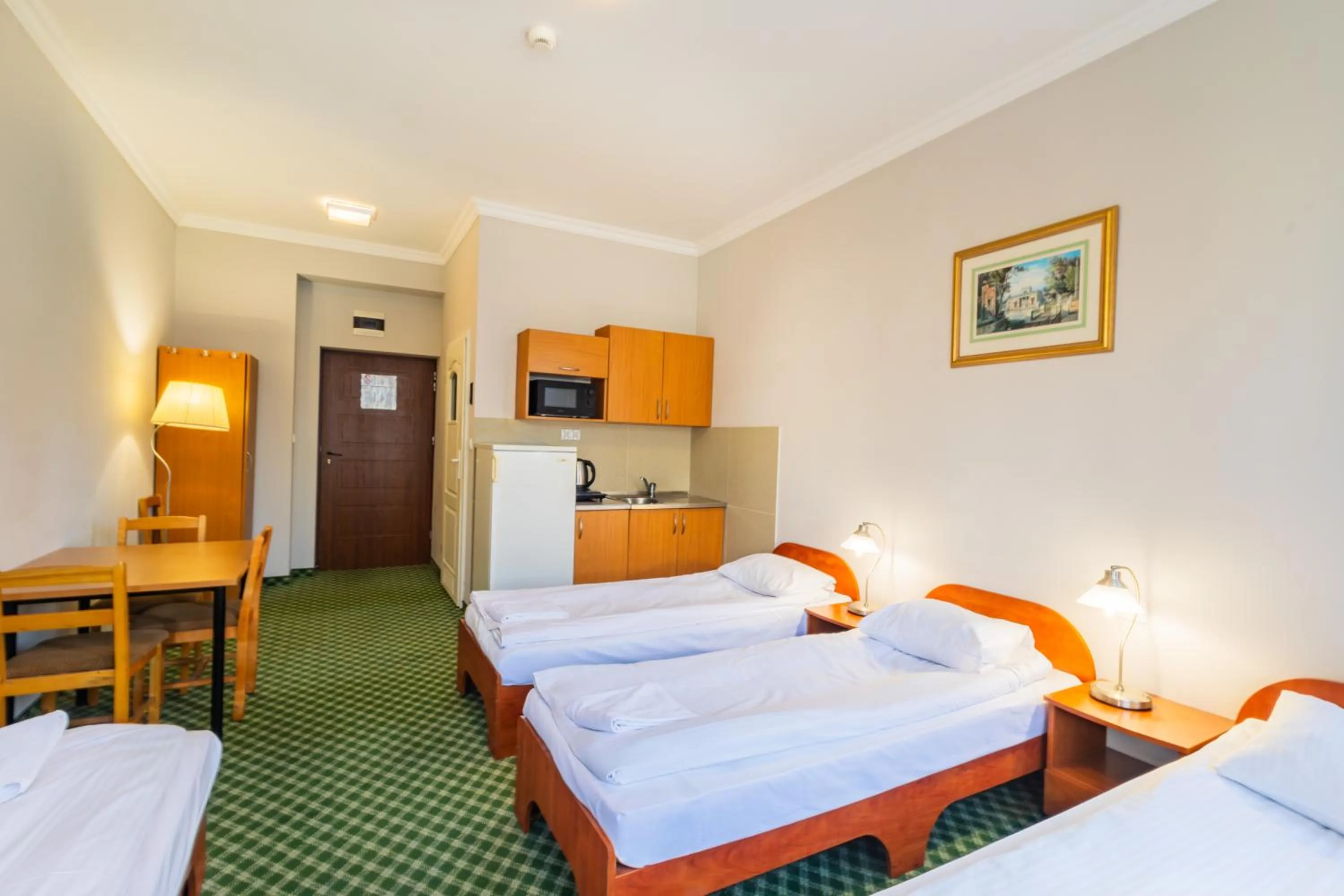 Bed in Noclegi Stadion Bed & Breakfast