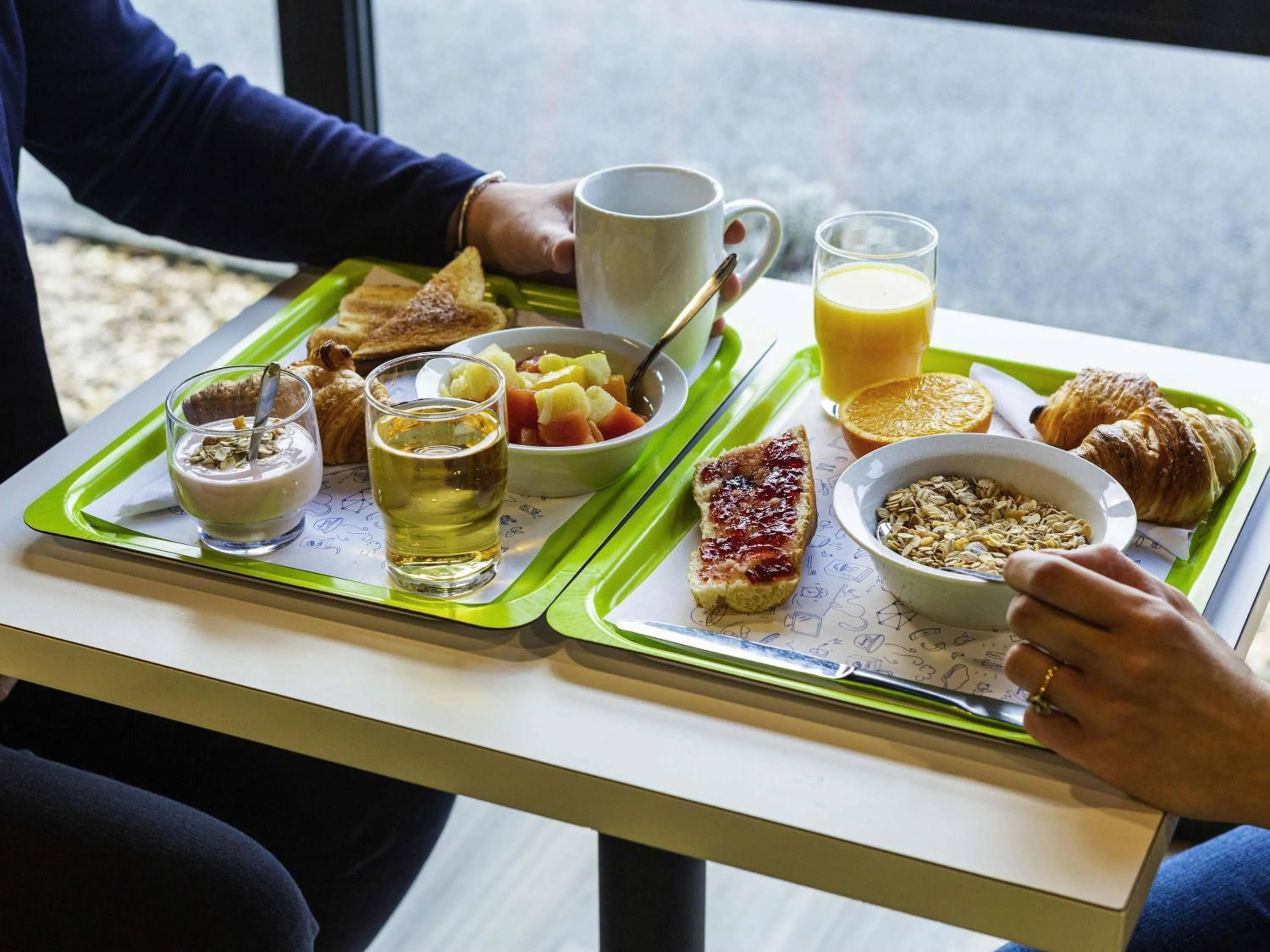 Breakfast in ibis budget Angoulême Nord