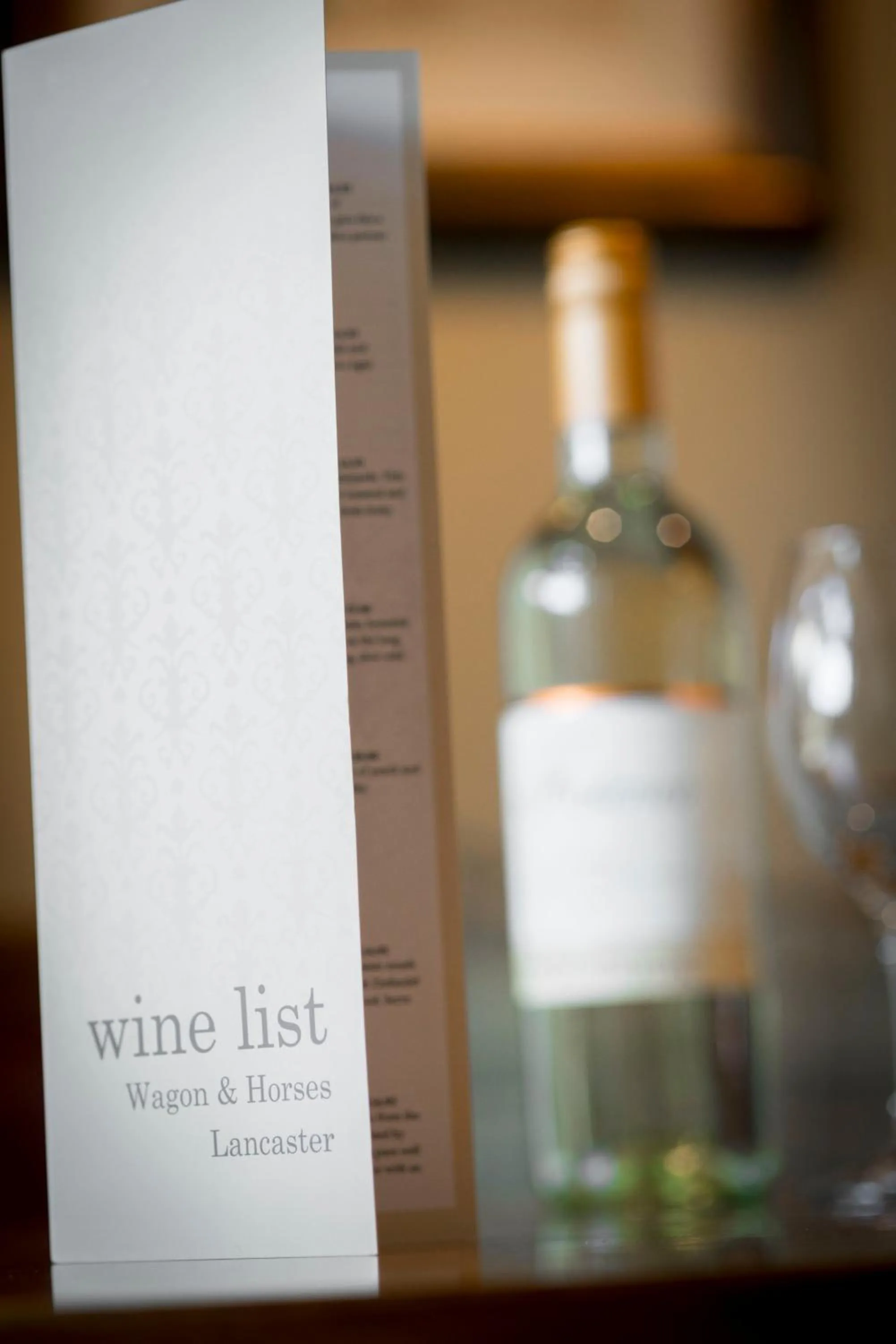 Alcoholic drinks in Wagon & Horses