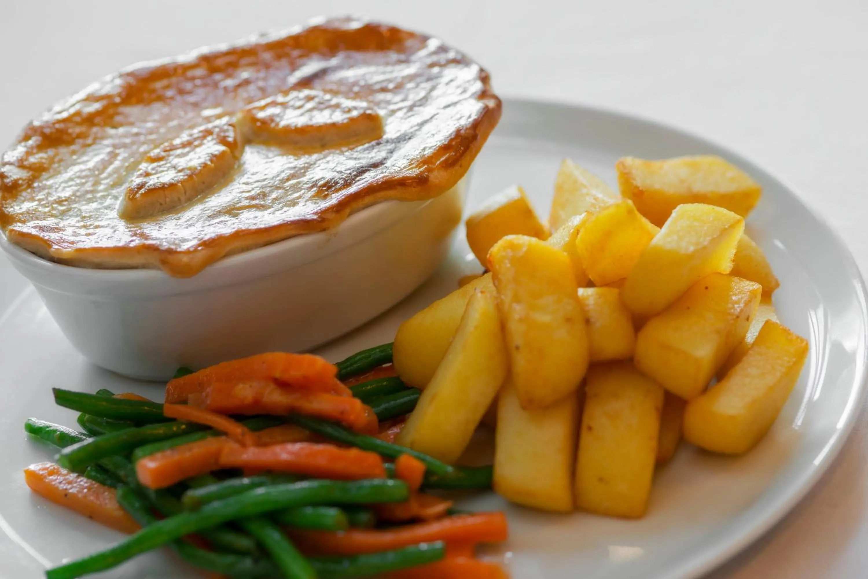 Food close-up in Wagon & Horses