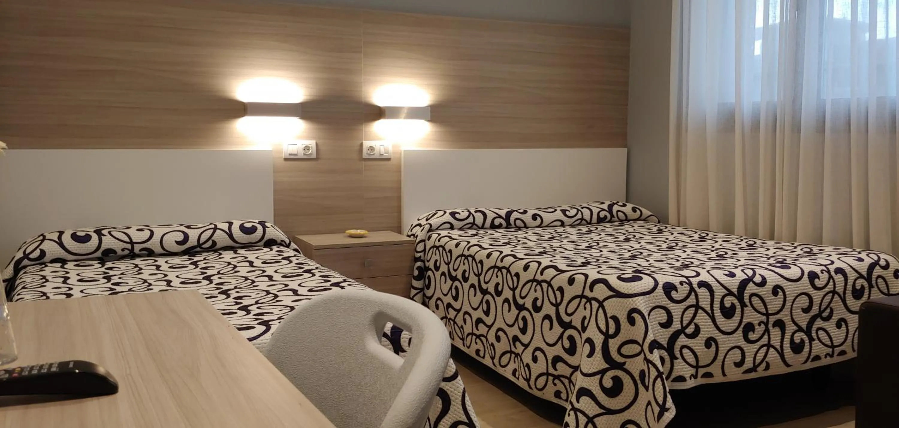 Bed in Hotel Goizalde