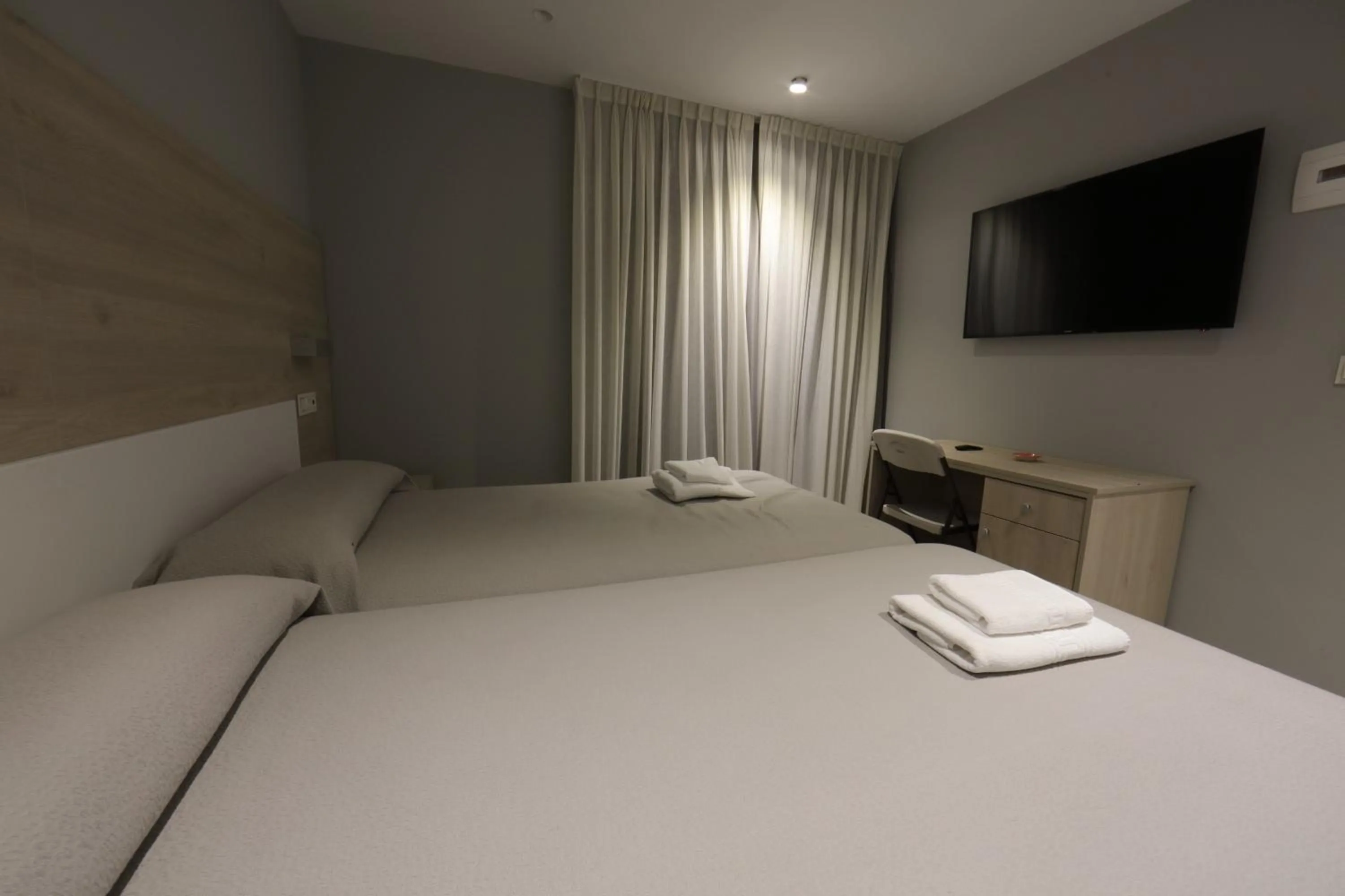 Bed in Hotel Goizalde