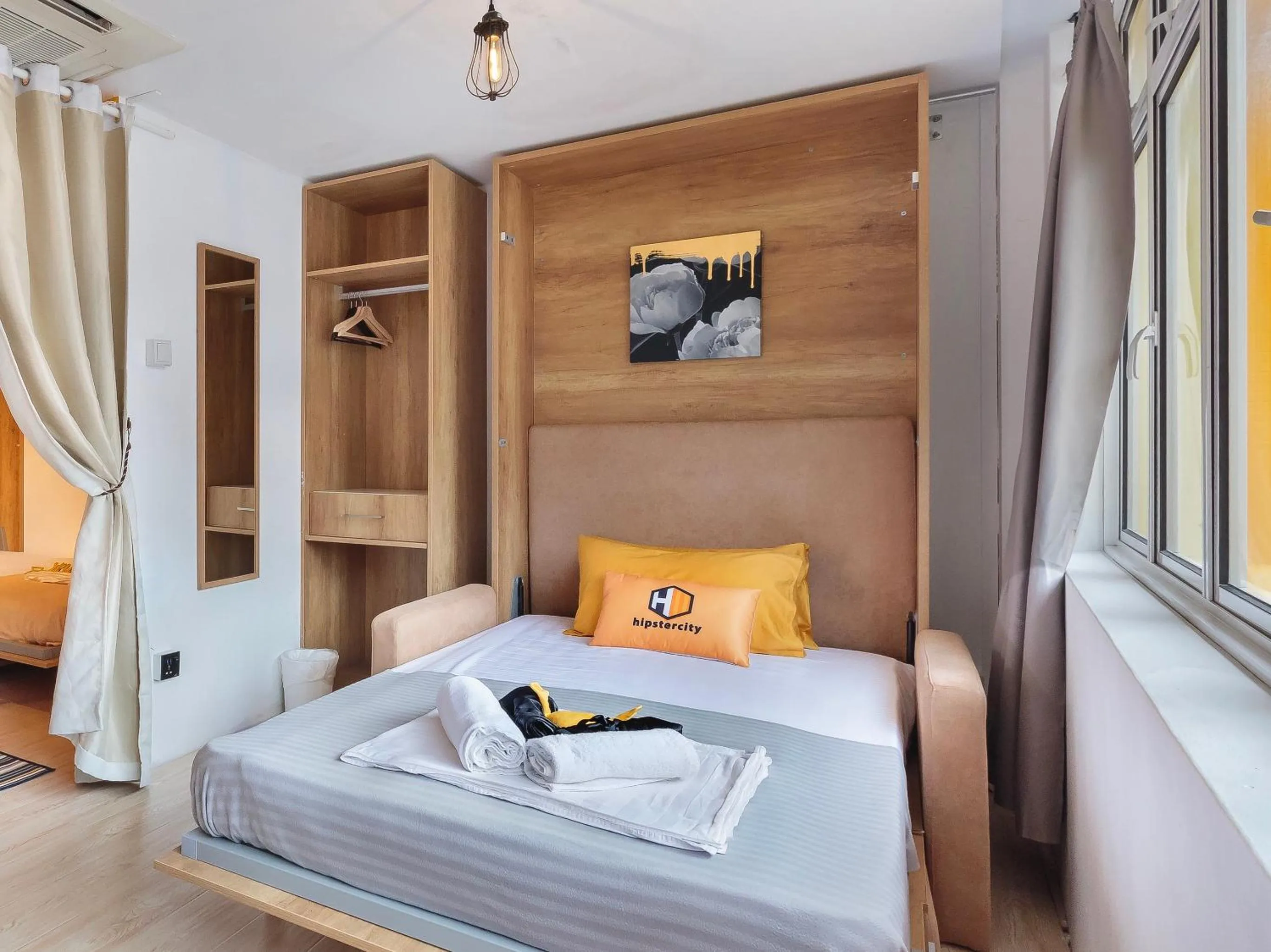 Bed in hipstercity hostel