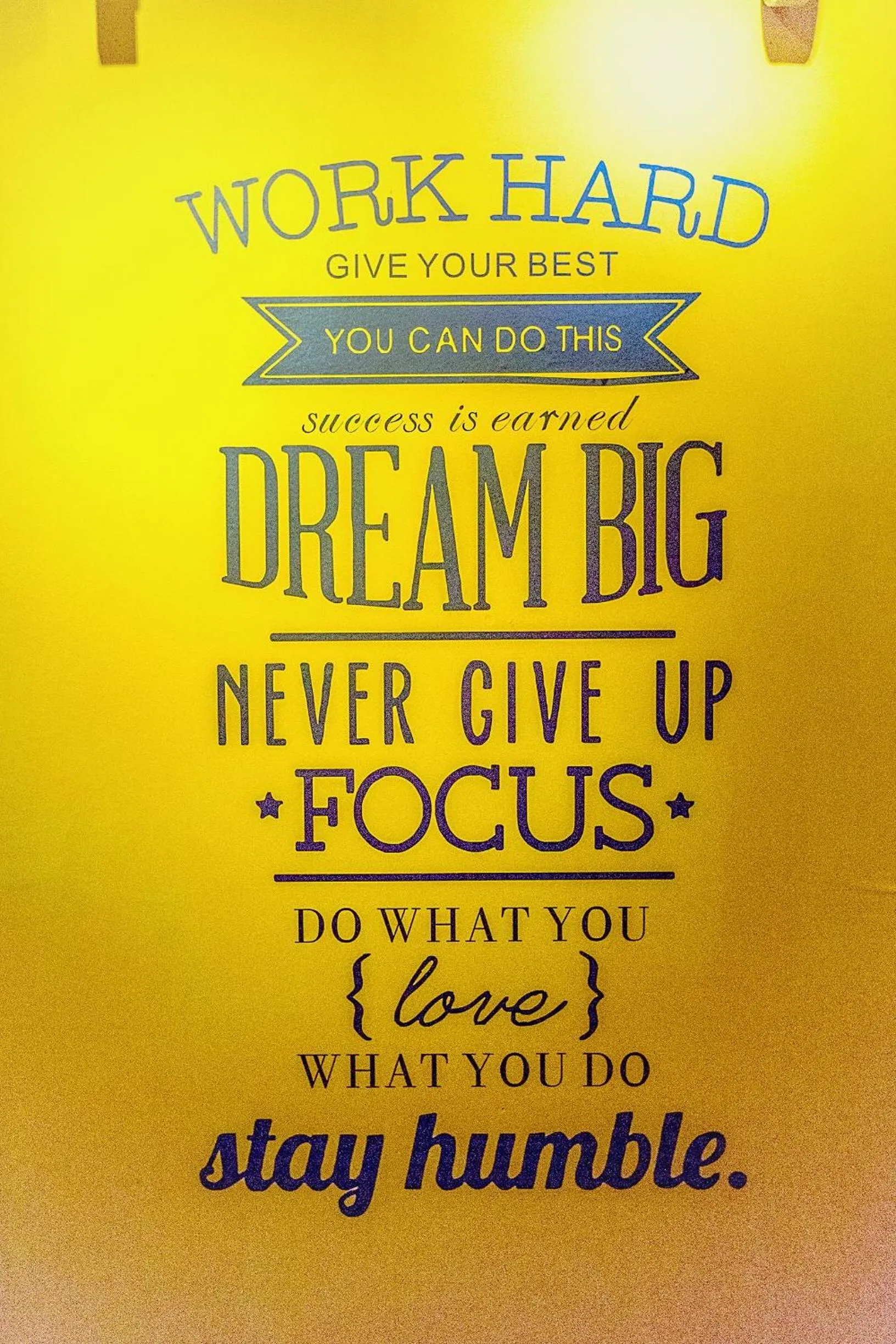 Decorative detail in hipstercity hostel