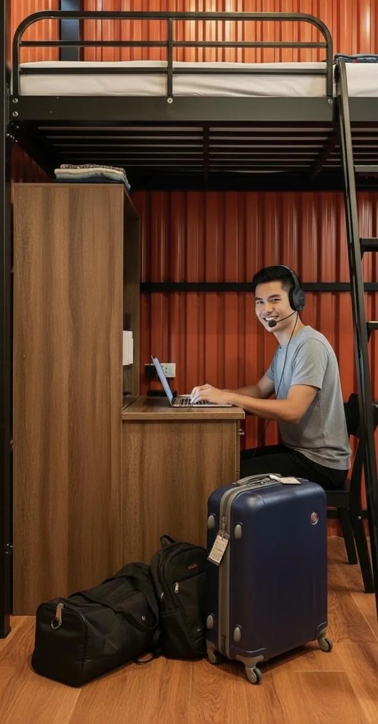 Bed in hipstercity hostel