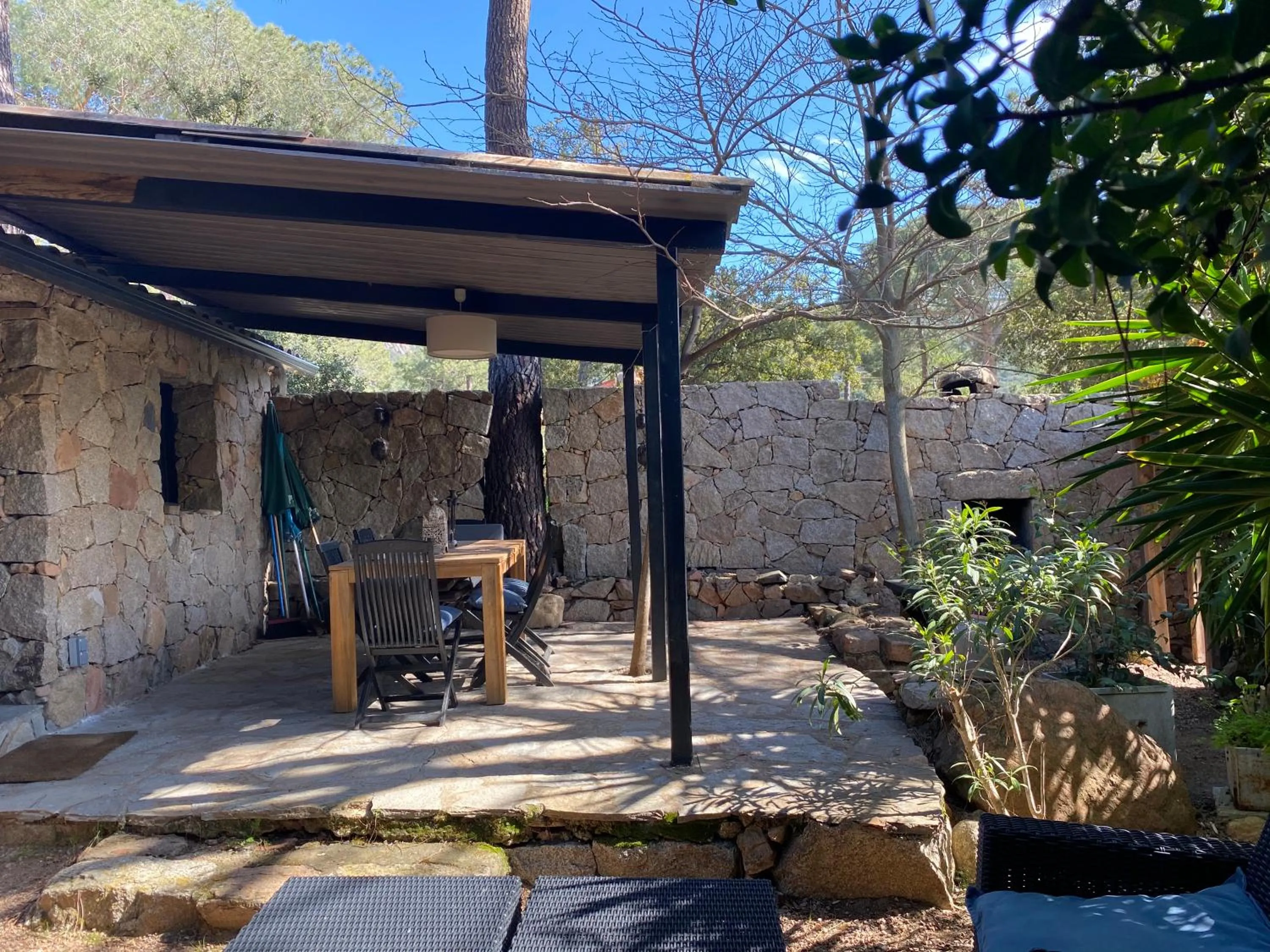 Patio, BBQ Facilities in Maranatha Porto Vecchio