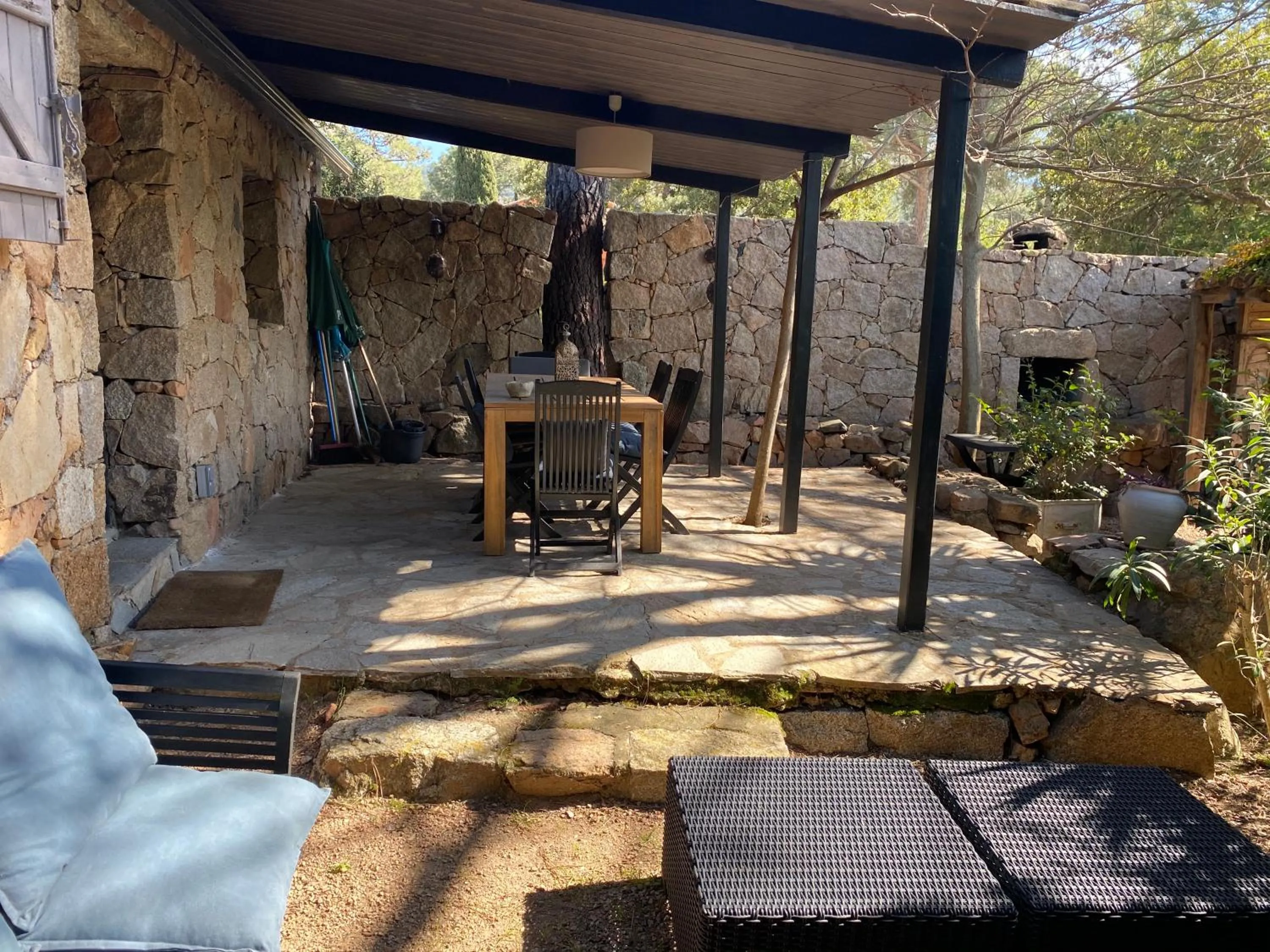 Patio, BBQ Facilities in Maranatha Porto Vecchio