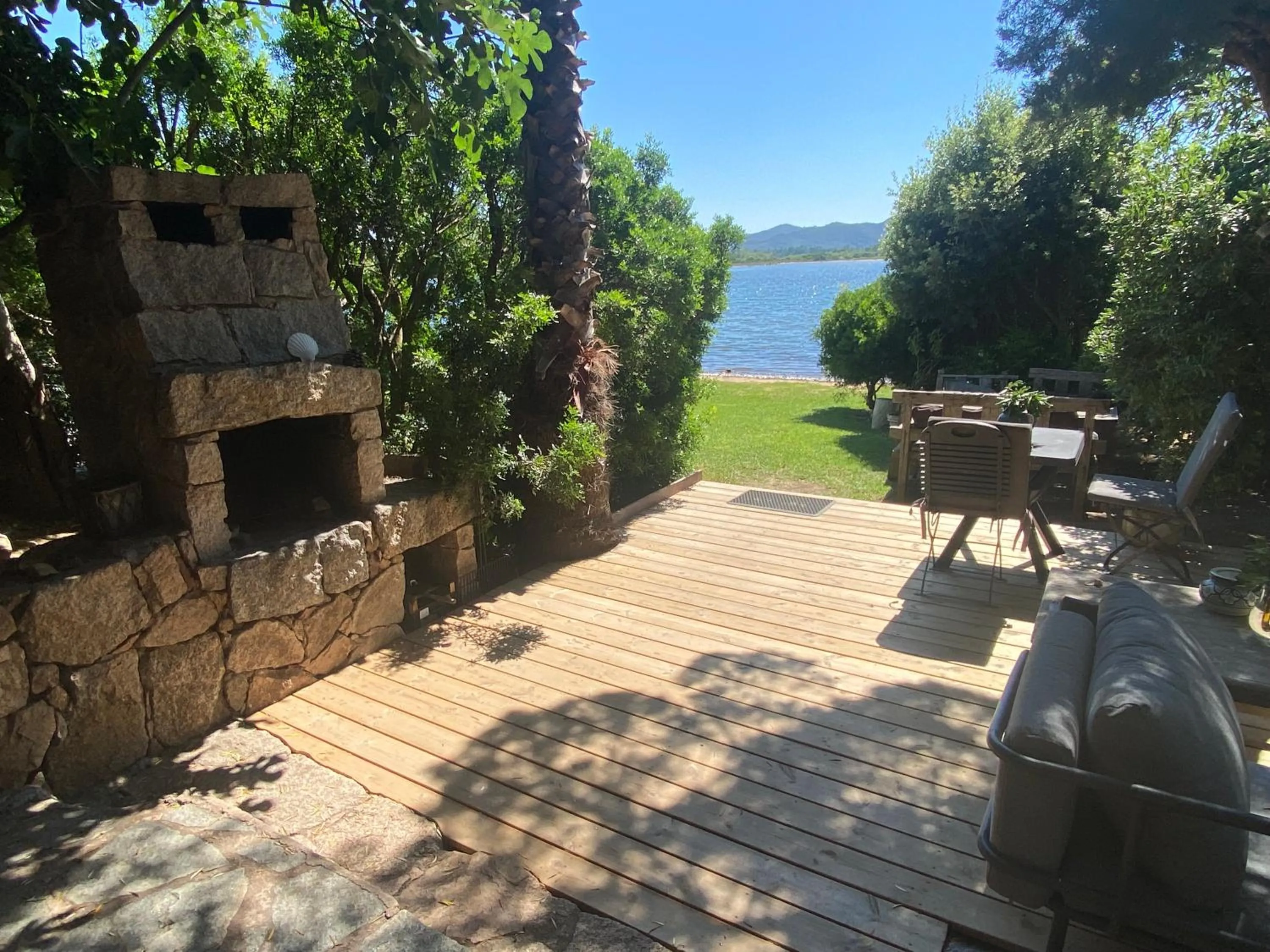 Patio, BBQ Facilities in Maranatha Porto Vecchio