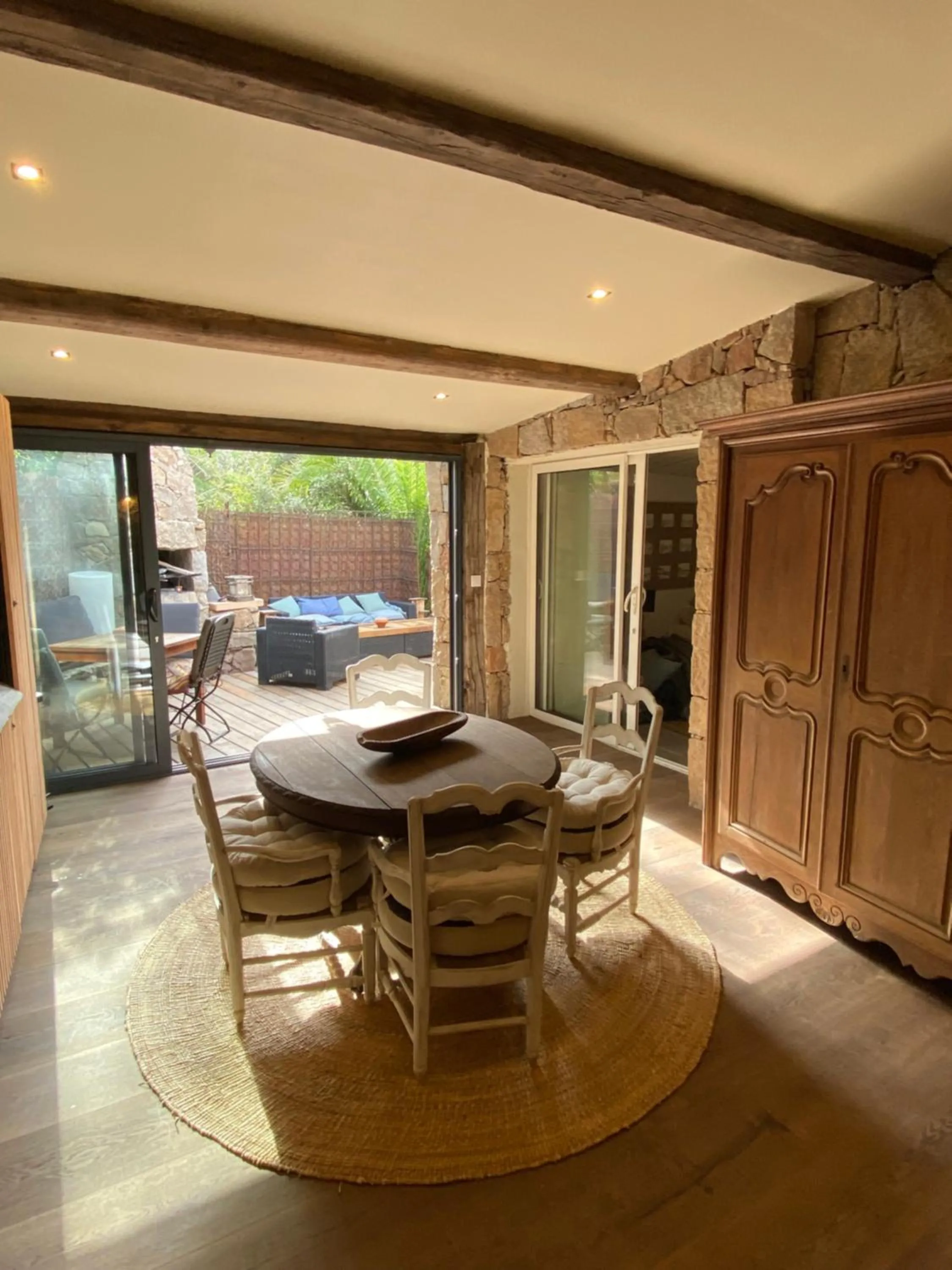 Living room, Dining Area in Maranatha Porto Vecchio