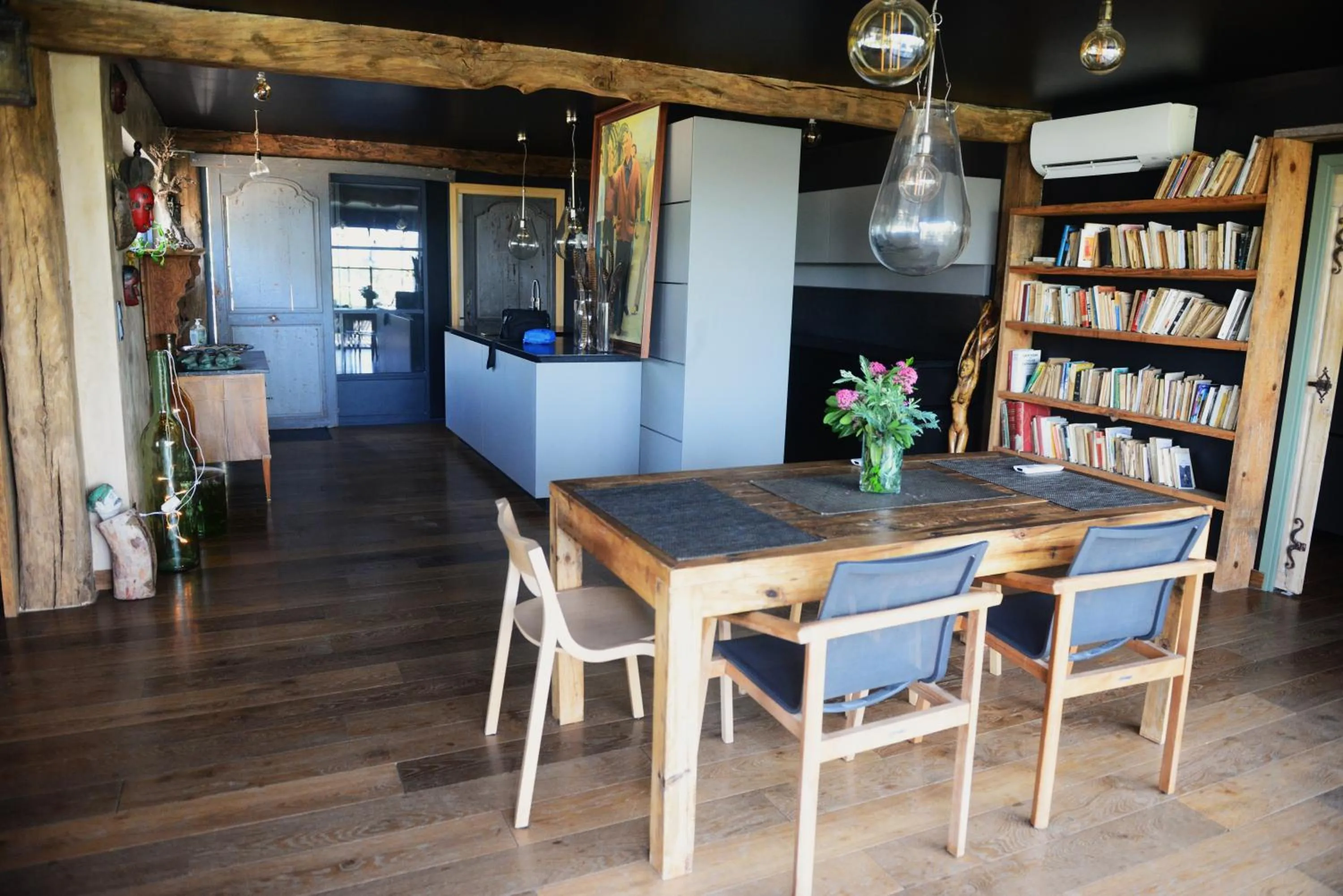 Kitchen or kitchenette in Maranatha Porto Vecchio