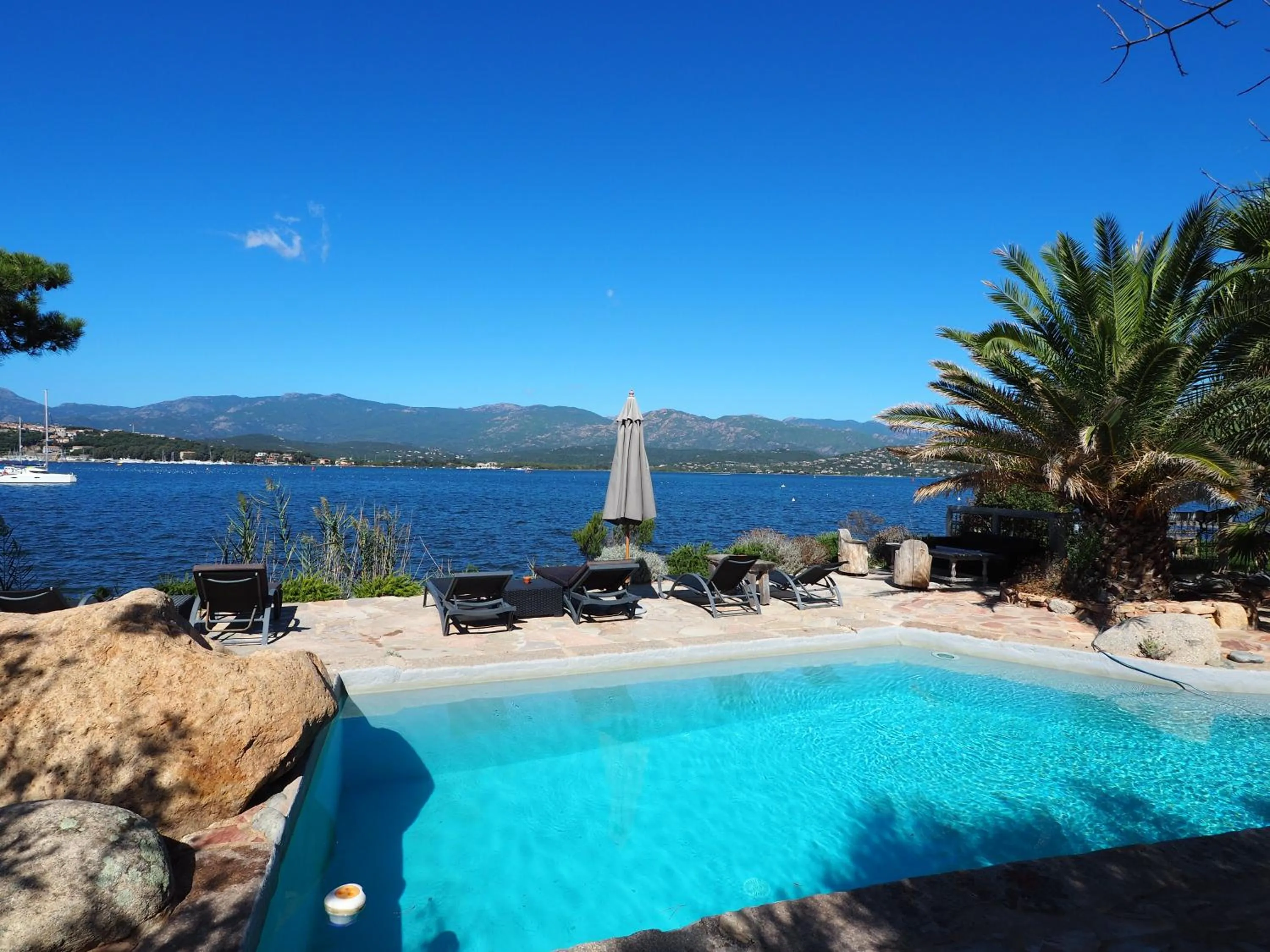Sea view, Swimming Pool in Maranatha Porto Vecchio