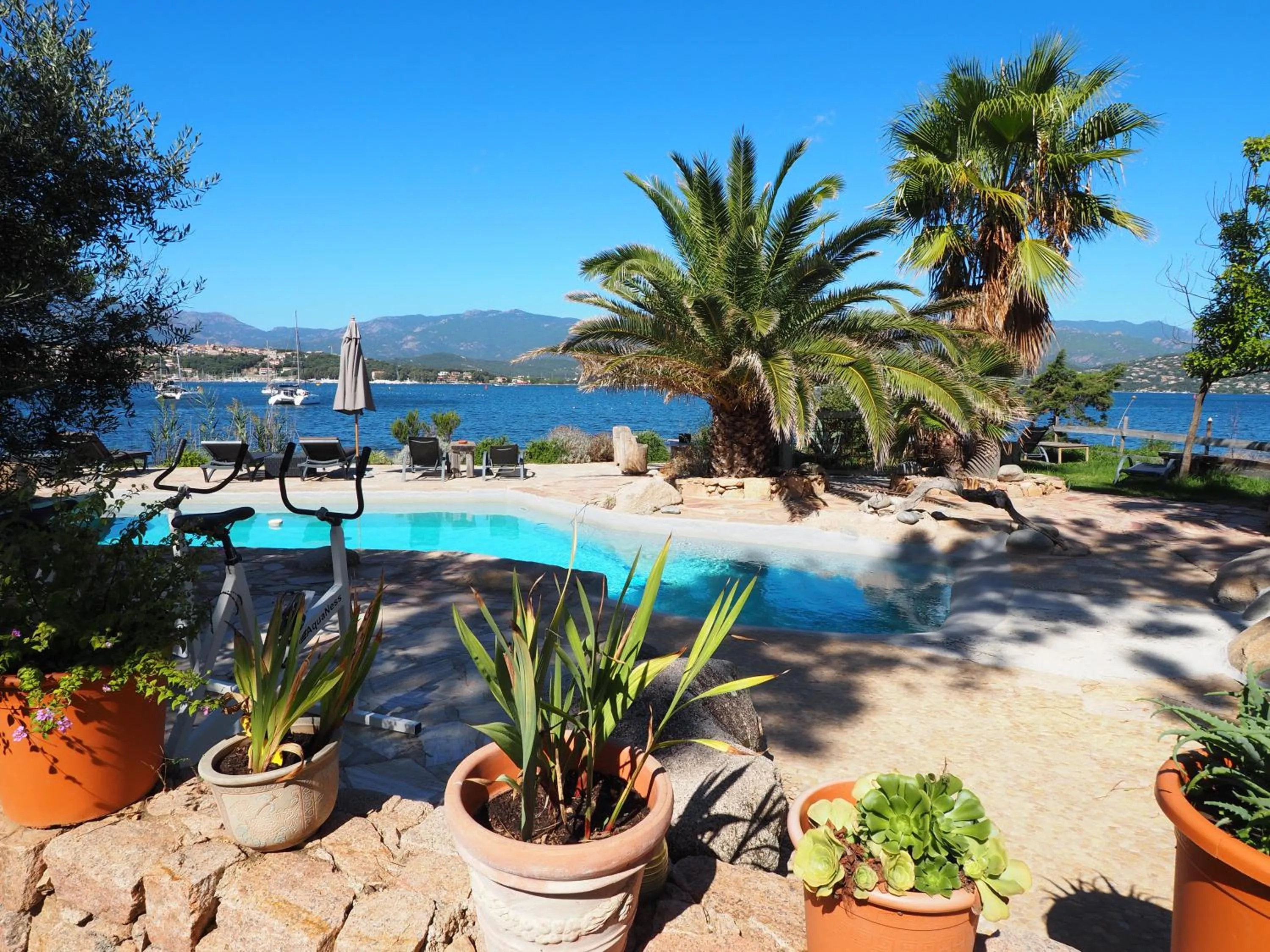 Pool view, Swimming Pool in Maranatha Porto Vecchio