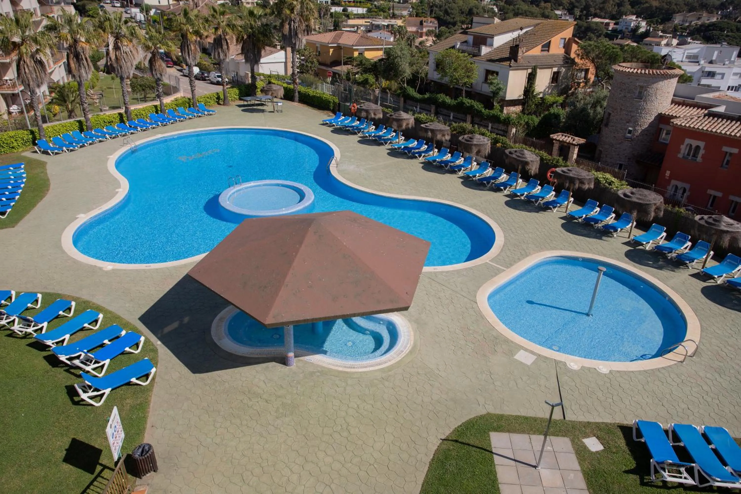 Garden view in AR Bolero park