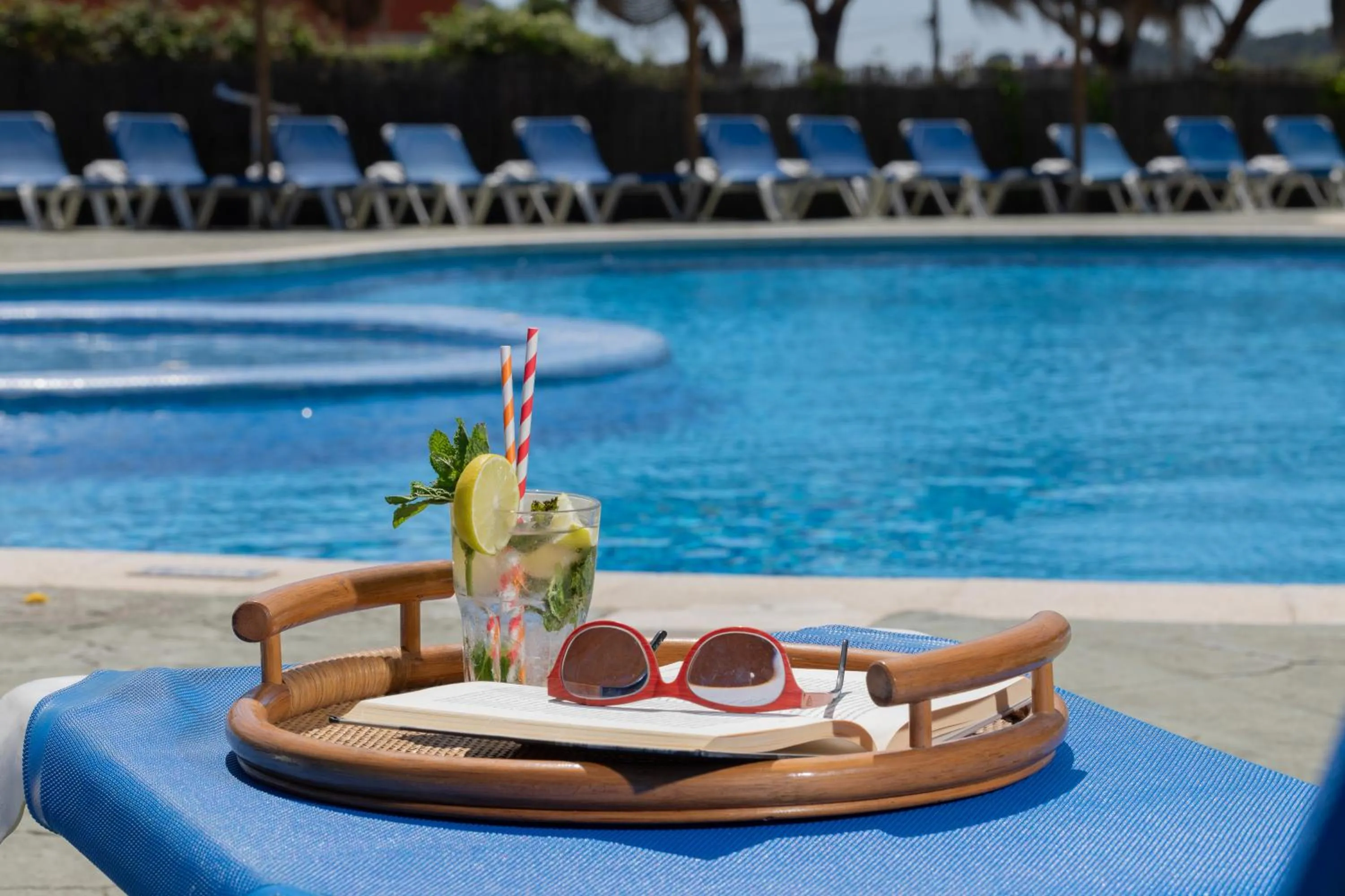 Pool view in AR Bolero park