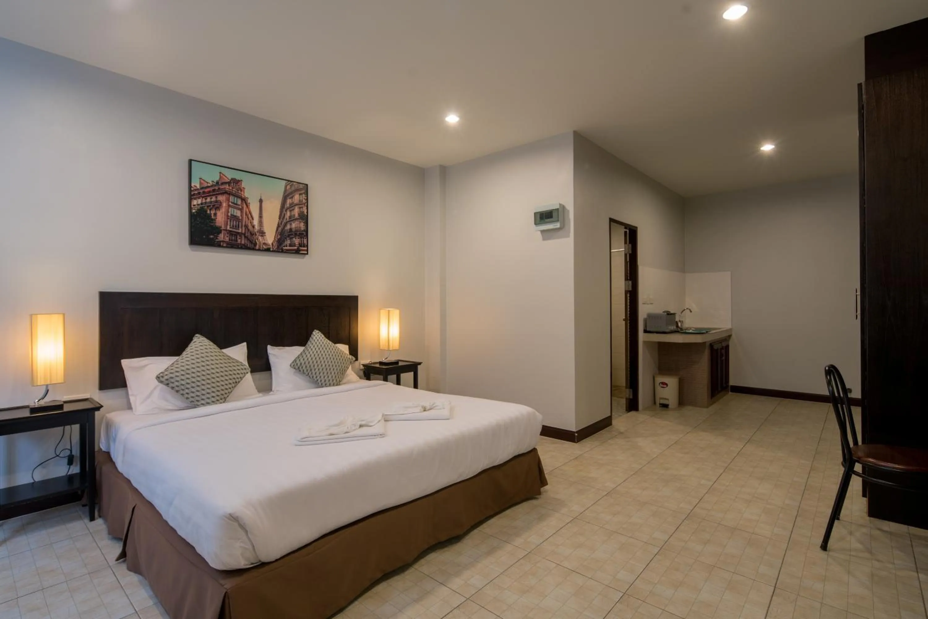 Bed in Amarin Hotel Patong