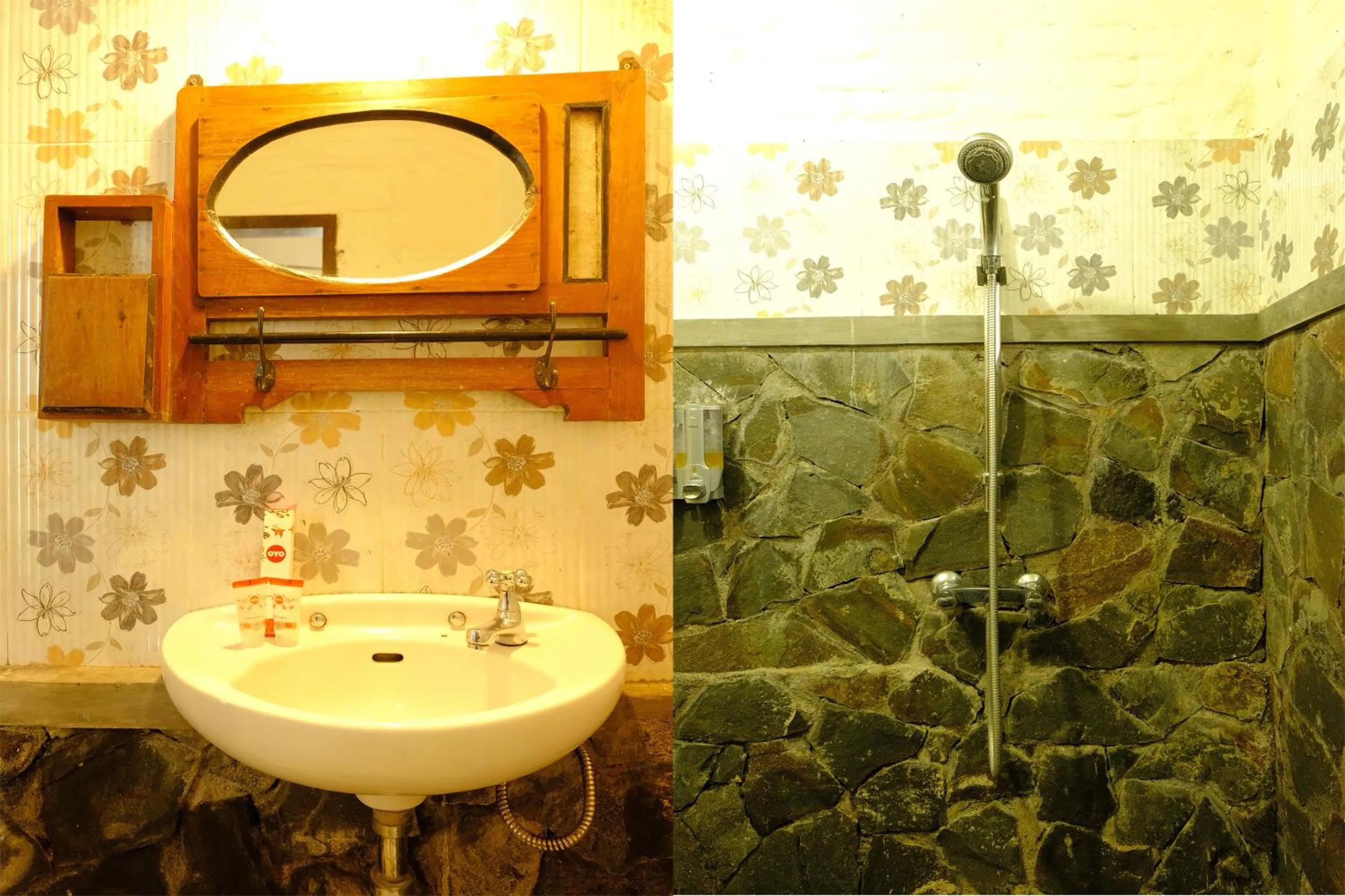 Bathroom in Hotel O Cemara's Homestay