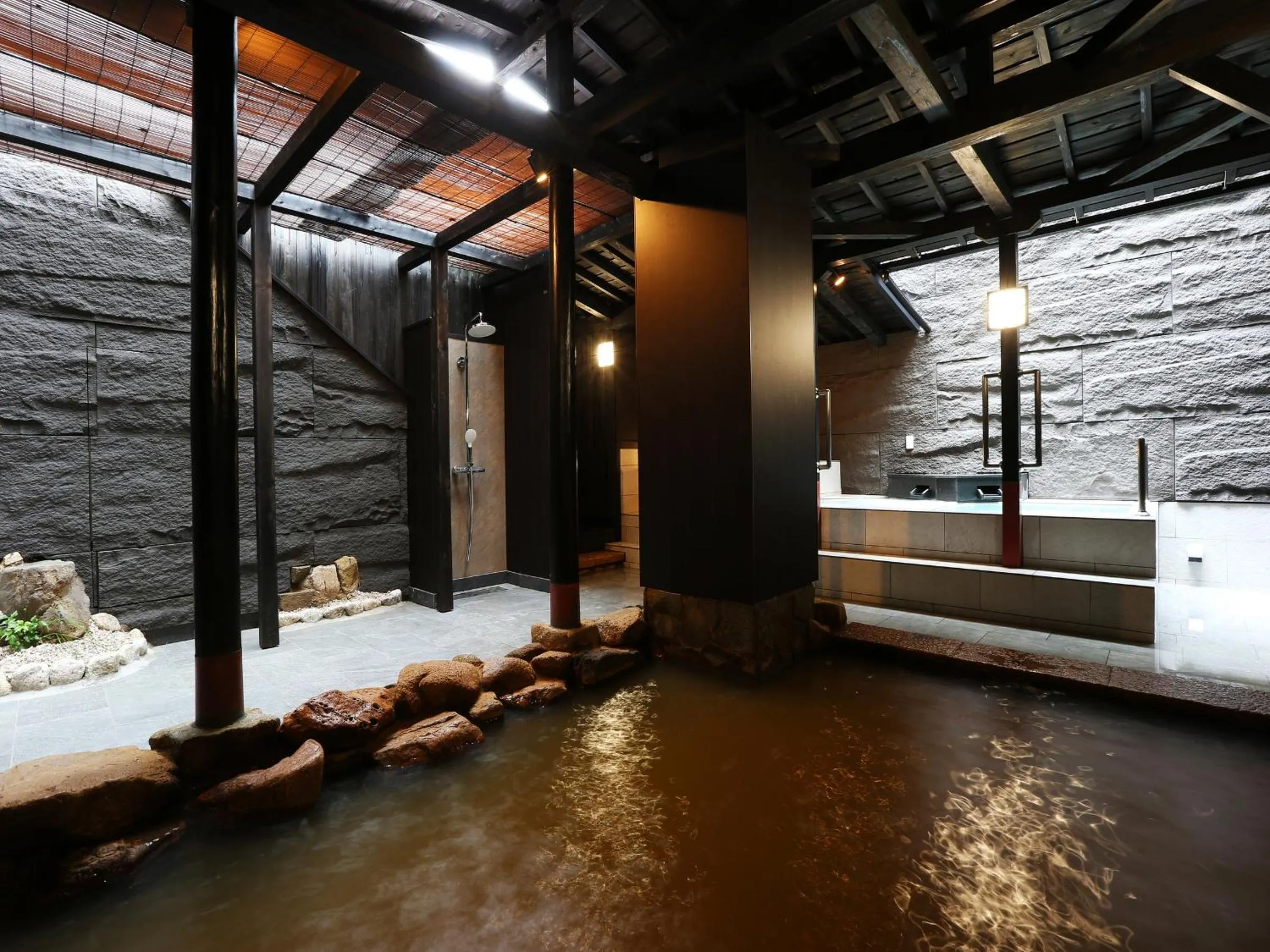 Hot Spring Bath in Arima Royal Hotel